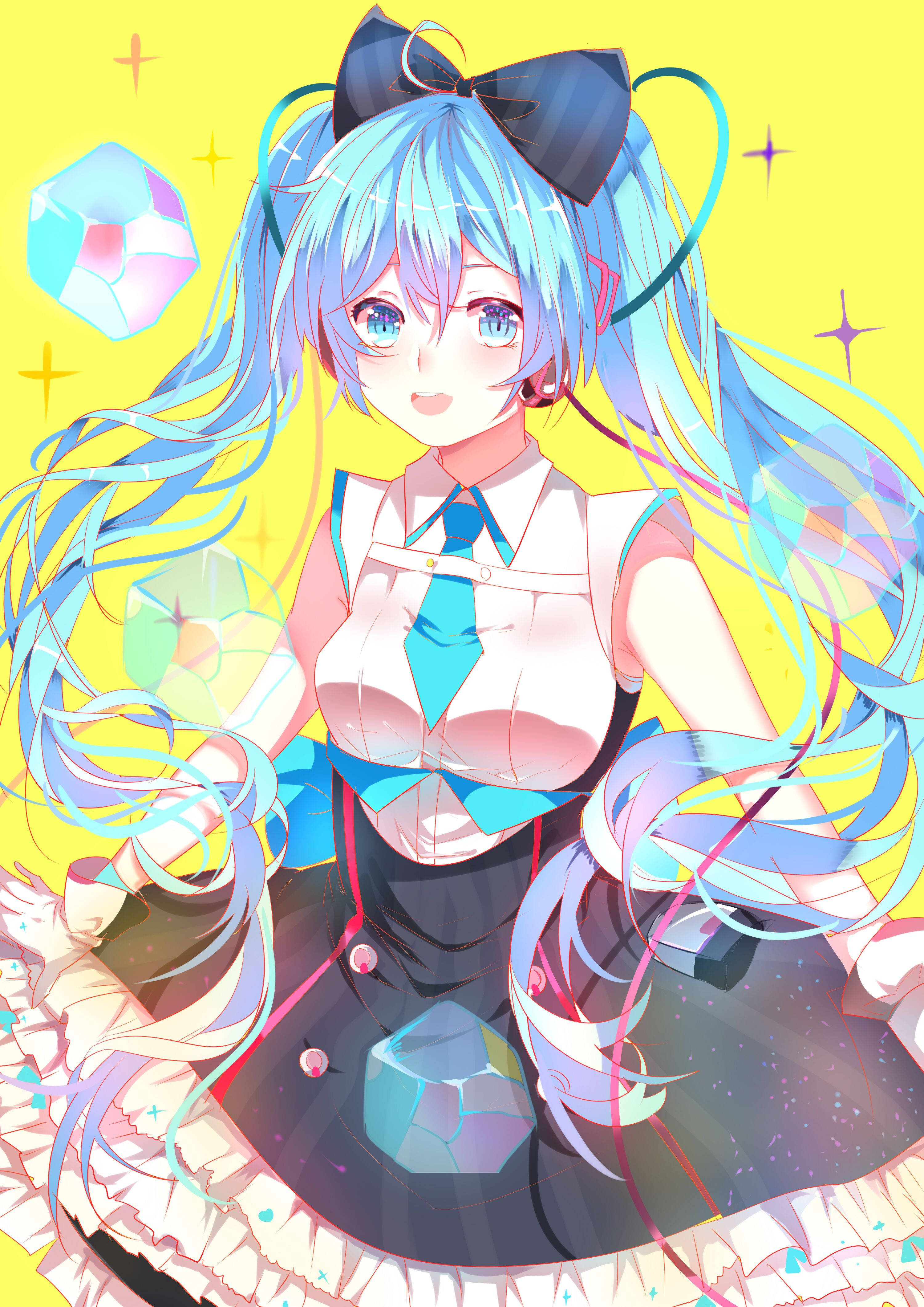 Hatsune Miku, VOCALOID fenomeni ve dijital pop yıldızı Duvar Kağıdı