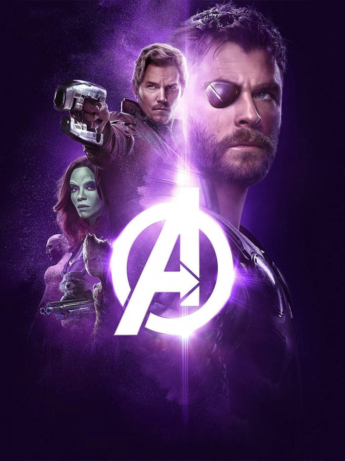 Havalı Avengers Posteri: Thor ve Galaksinin Koruyucuları Duvar Kağıdı