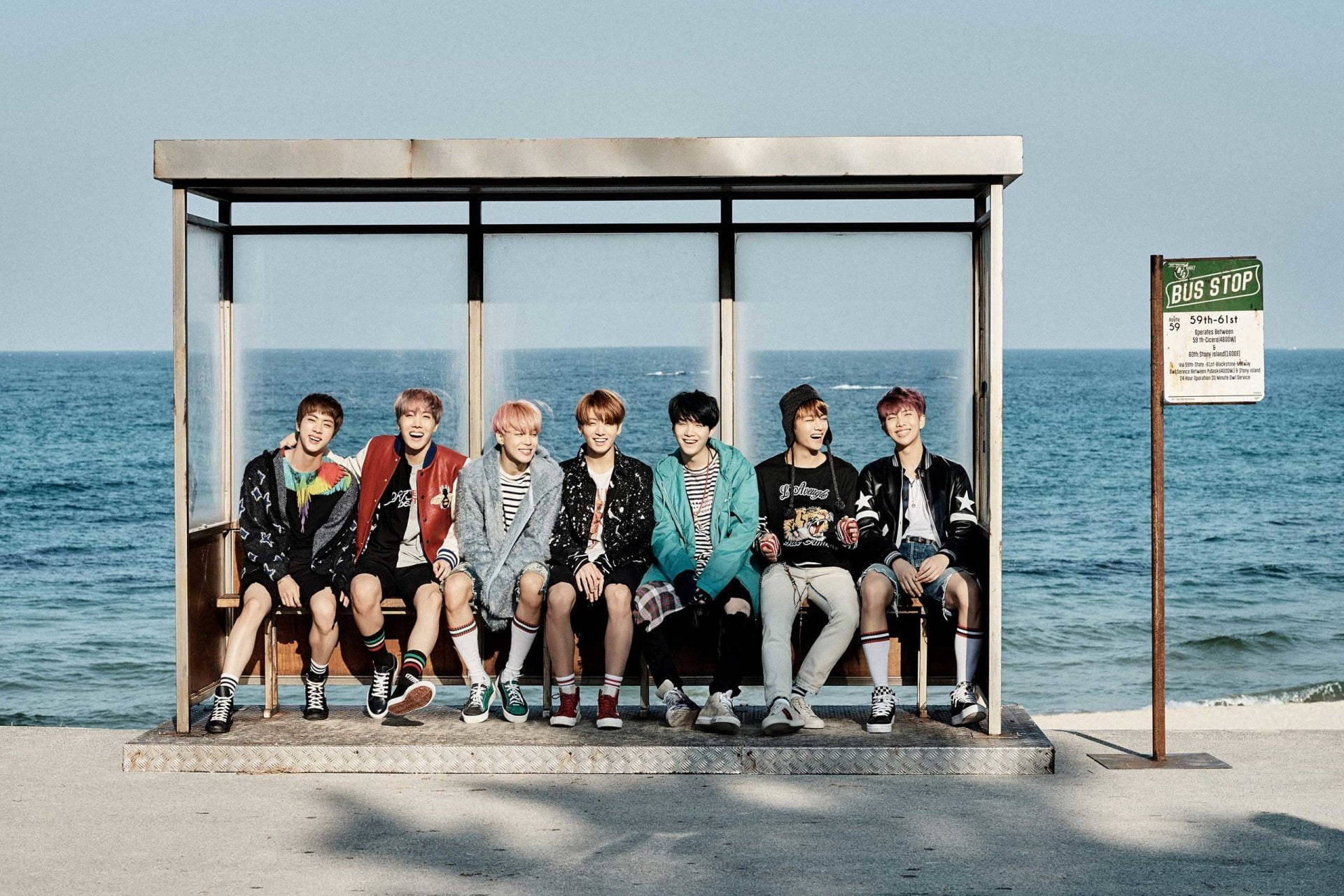 Havalı BTS Dizüstü Bilgisayar Bahar Günü Duvar Kağıdı