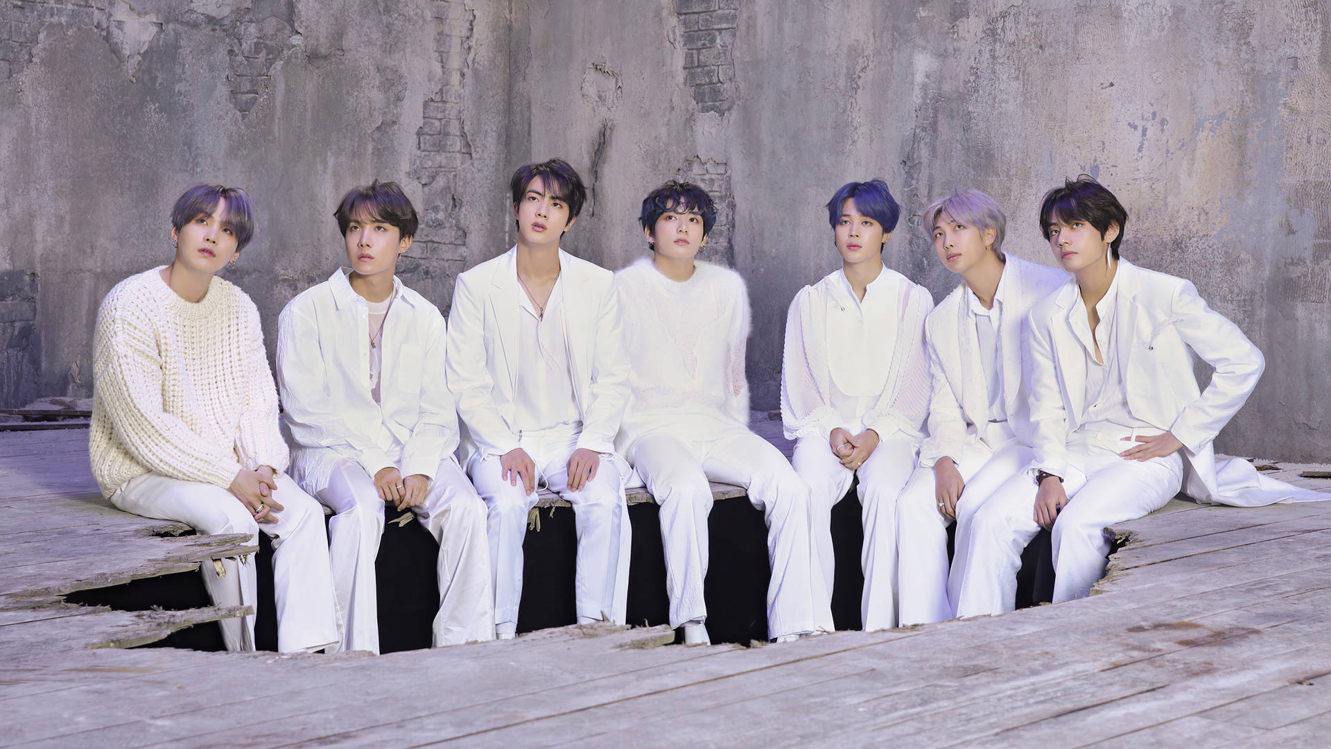 Havalı BTS Dizüstü Bilgisayar MOTS 7 Duvar Kağıdı