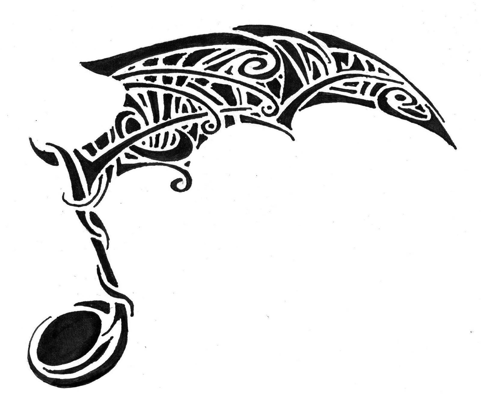 Havalı Çizim Kabile Notası Duvar Kağıdı