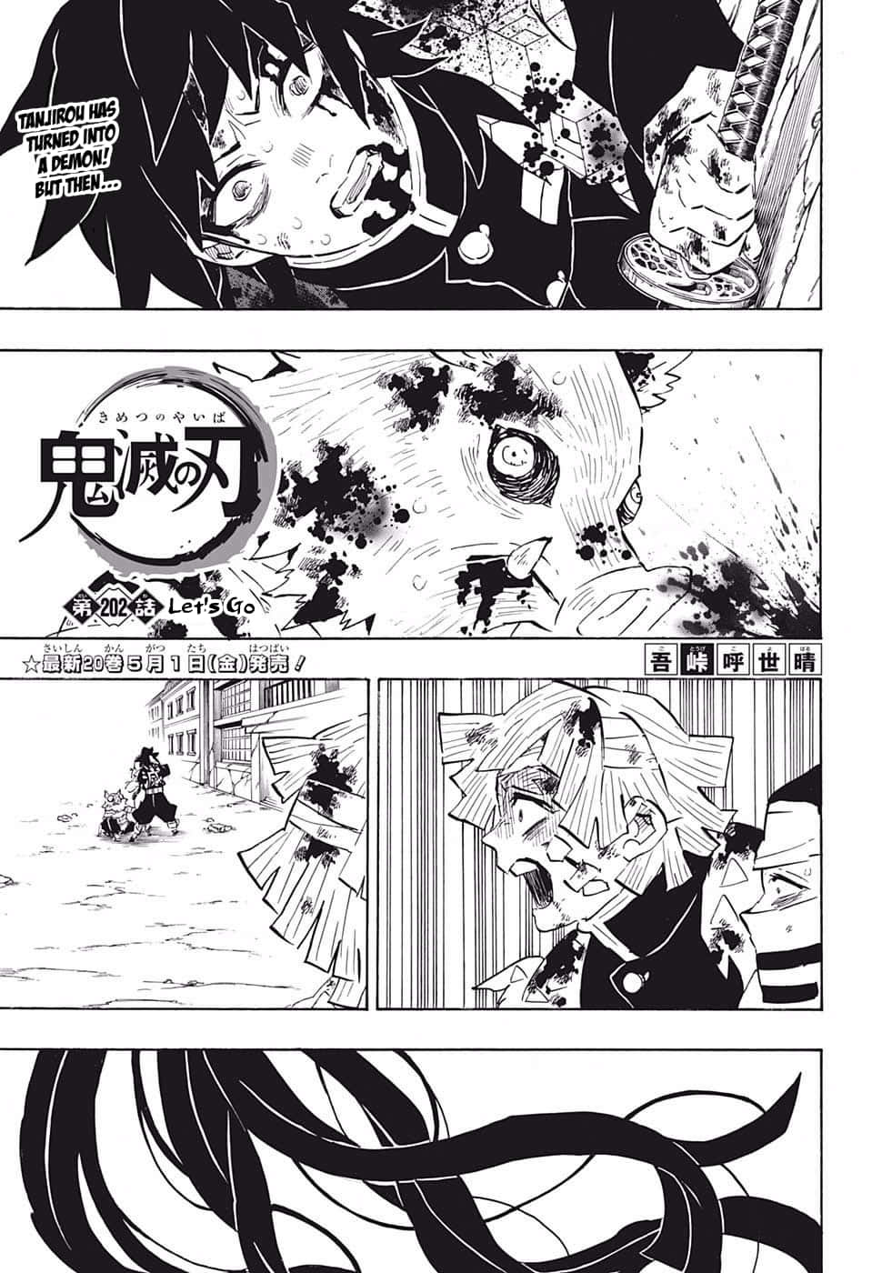 Havalı Demon Slayer Manga Çizimi Duvar Kağıdı