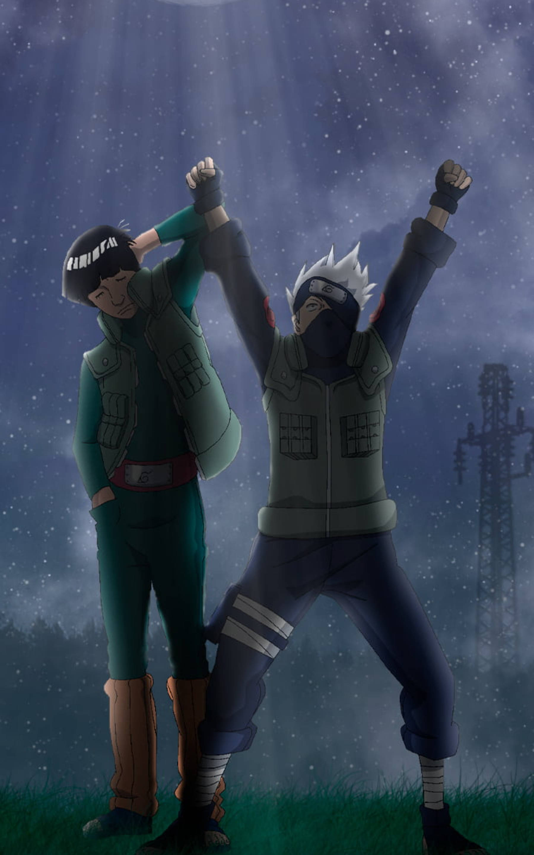 Havalı Kakashi ve Guy Duvar Kağıdı