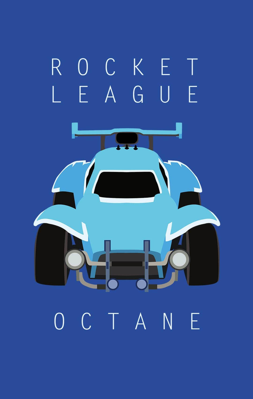 Havalı Rocket League Octane Arabası Duvar Kağıdı