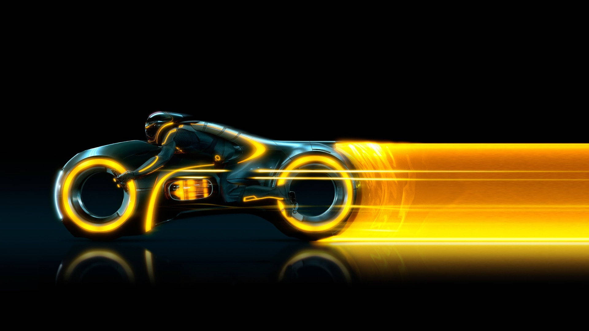 Havalı Tron Legacy Motosikleti Duvar Kağıdı