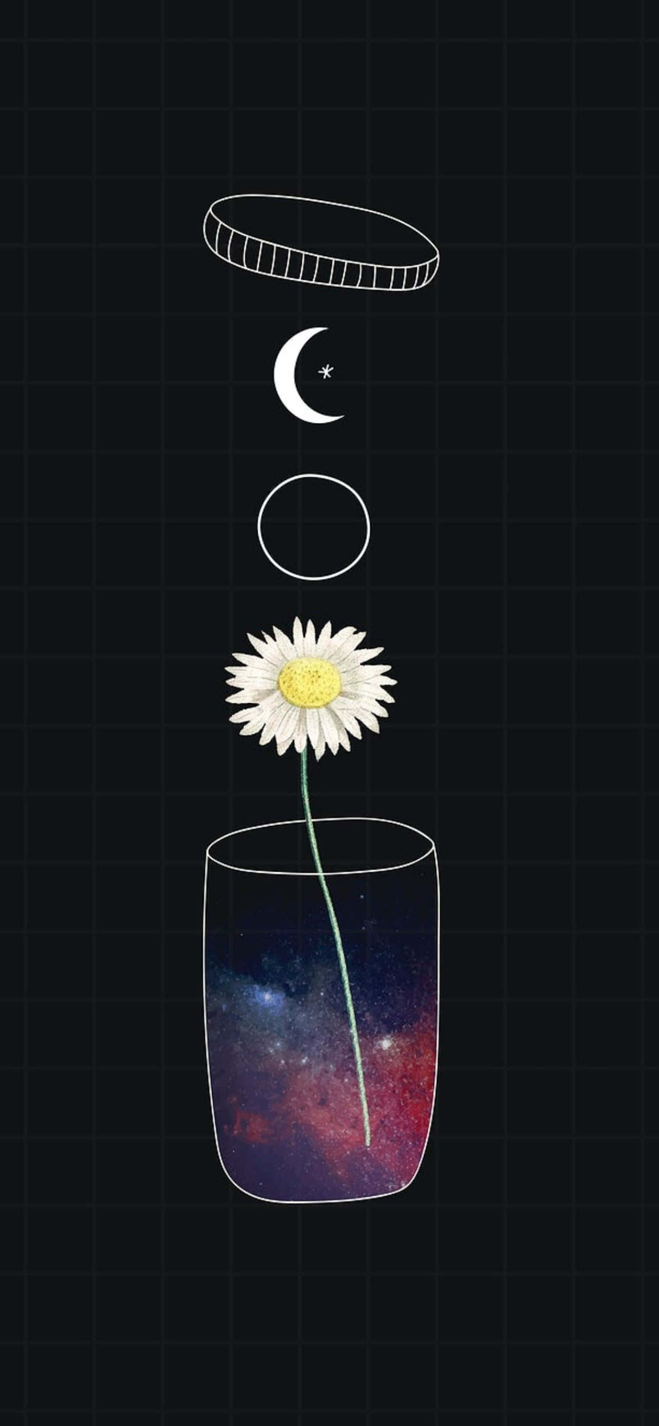 Havalı Geometrik iPhone Duvar Kağıdı