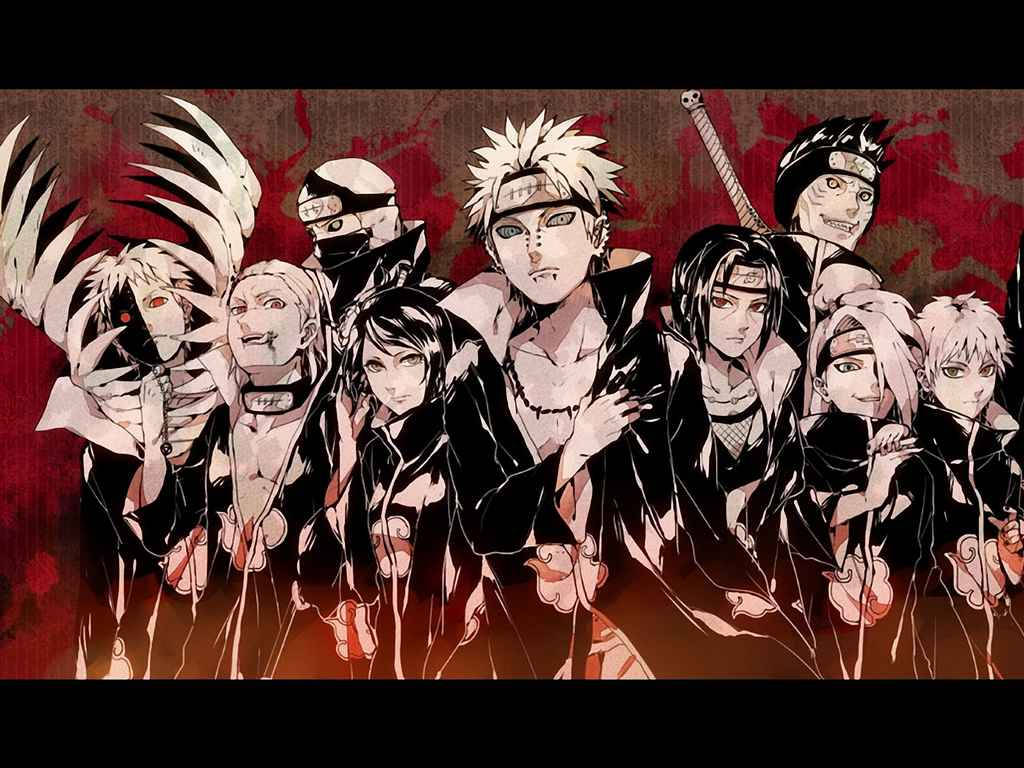 Havalı Naruto Akatsuki — Havalı naruto GIF Duvar Kağıdı