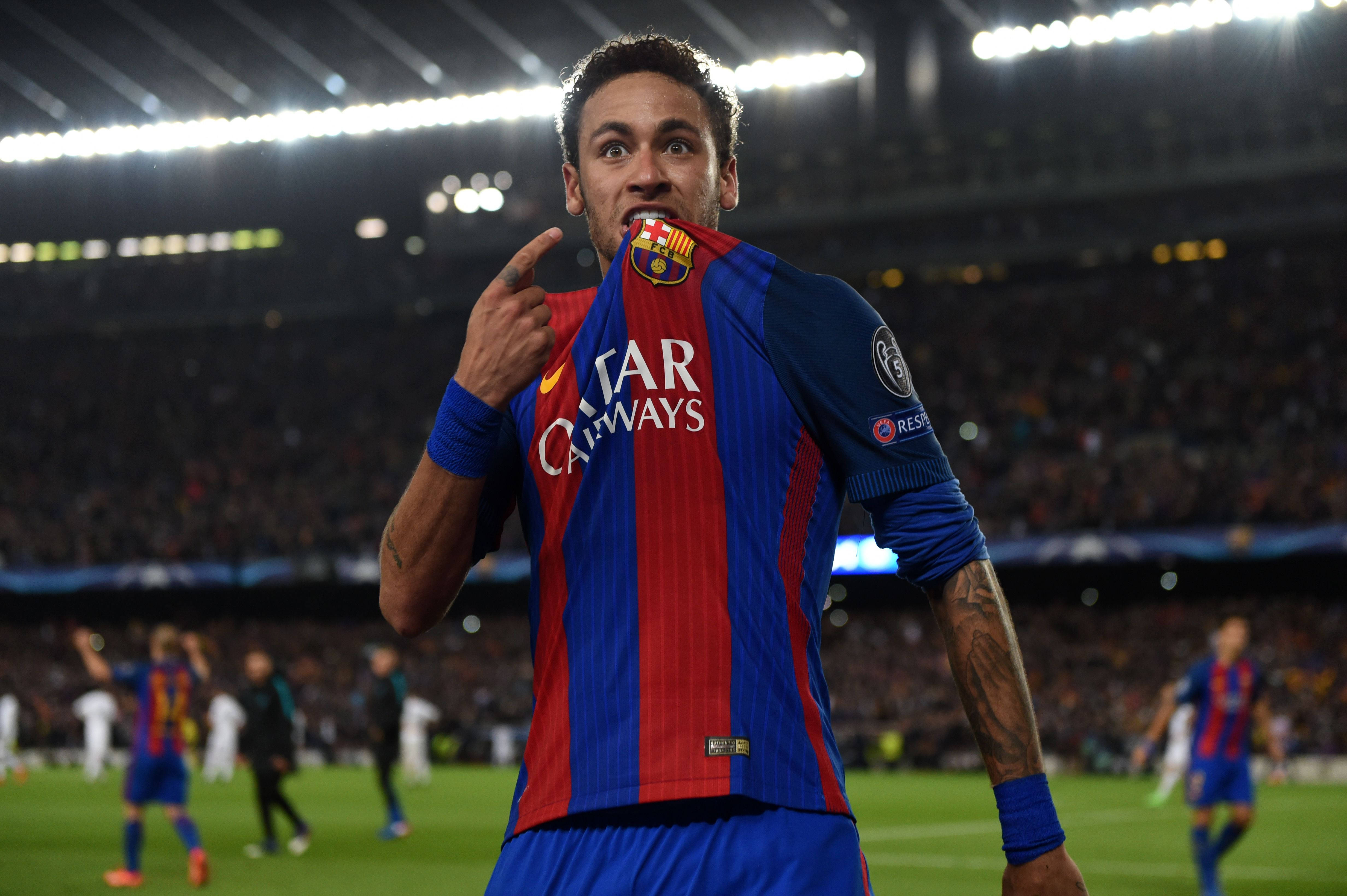 Havalı Neymar Jr Forma Gösterisi
