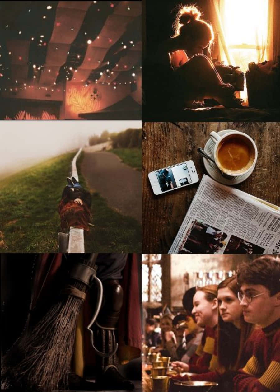 Hayalindeki Estetik Harry Potter Görselini Oluştur Duvar Kağıdı