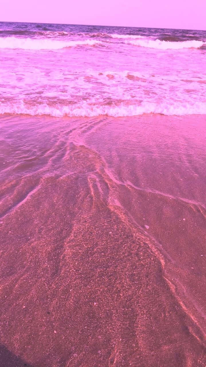 Hayatınıza açık pembe bir dokunuş katın bu Estetik arka plan ile Duvar Kağıdı