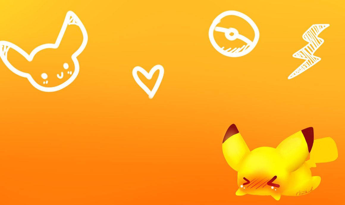 Hayran Yapımı Pikachu Sanatı Duvar Kağıdı
