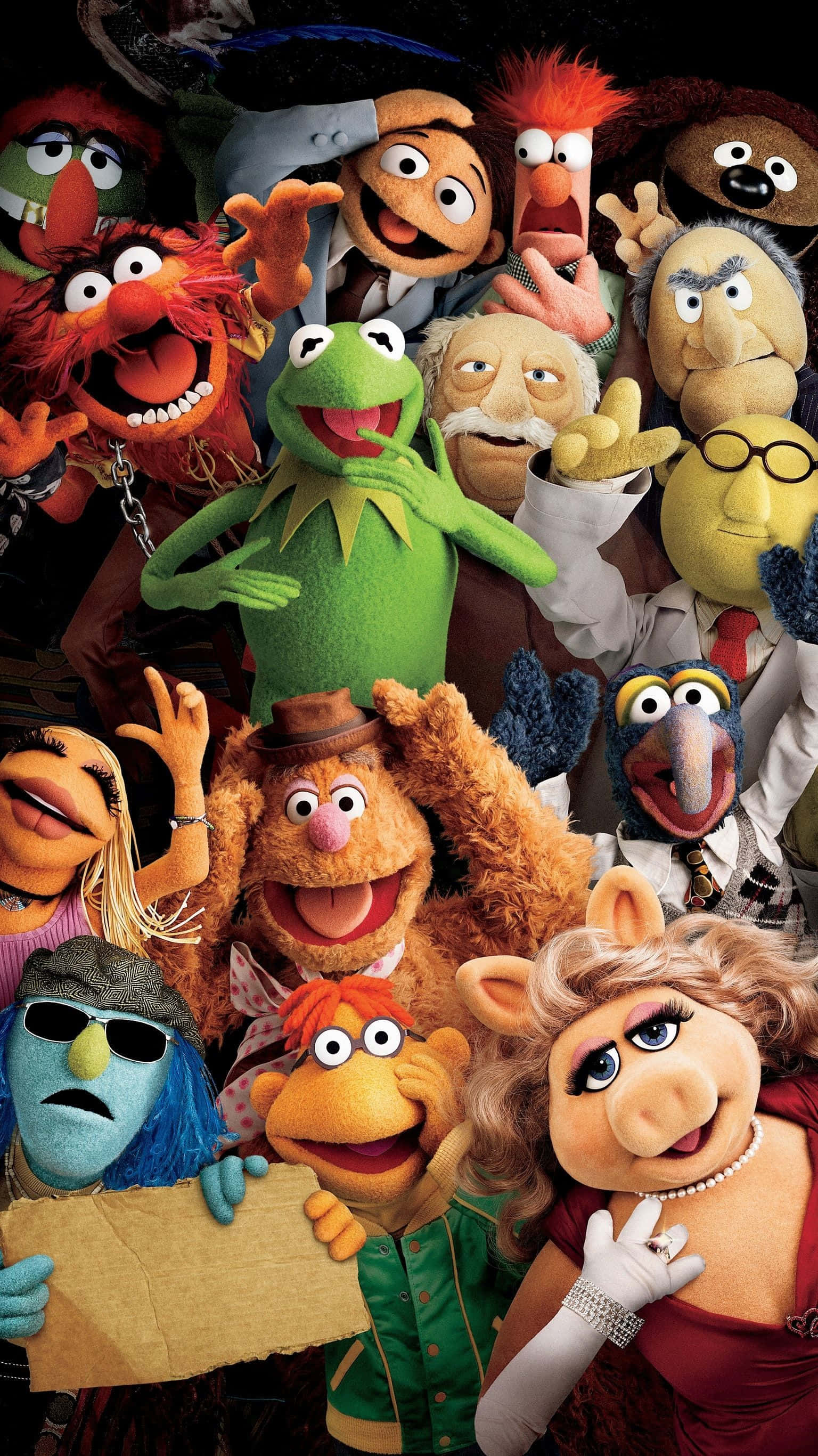 Hayvan Muppet Aksiyonda Duvar Kağıdı
