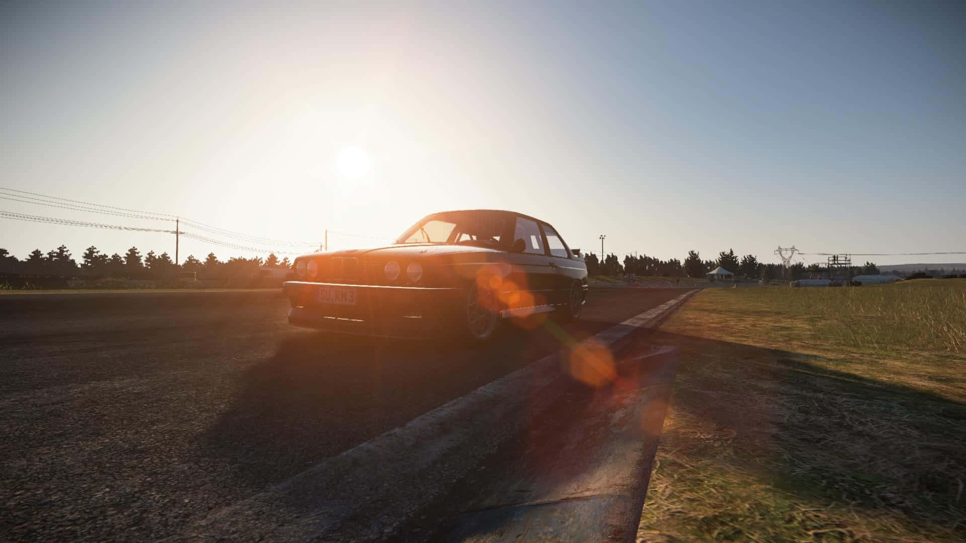 HD Project Cars Güneş Işınları Arkaplanı Duvar Kağıdı