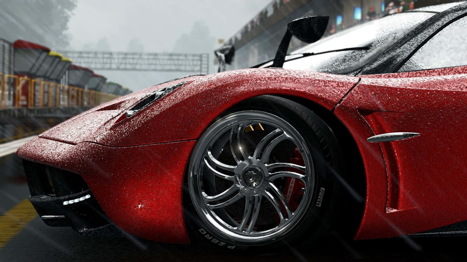 HD Project Cars Kırmızı Forza Arkaplan Duvar Kağıdı