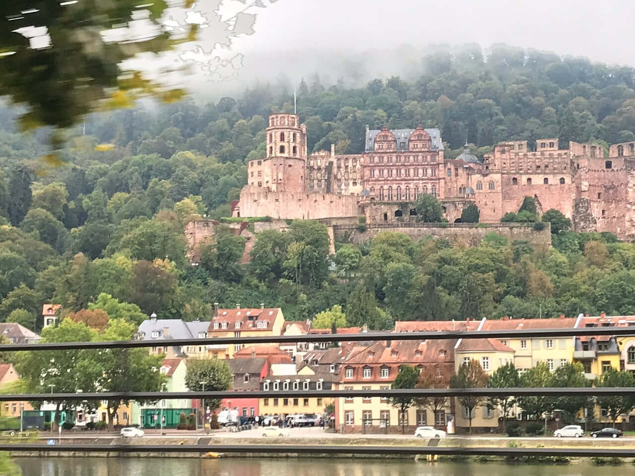 Heidelberg Kalesi Jettenbühl Tepesi'nde Duvar Kağıdı