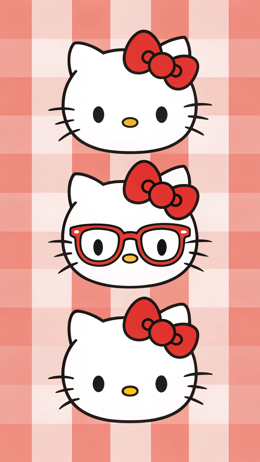 Hello Kitty'nin Üç Yüzü Sizi Şok Edecek Duvar Kağıdı