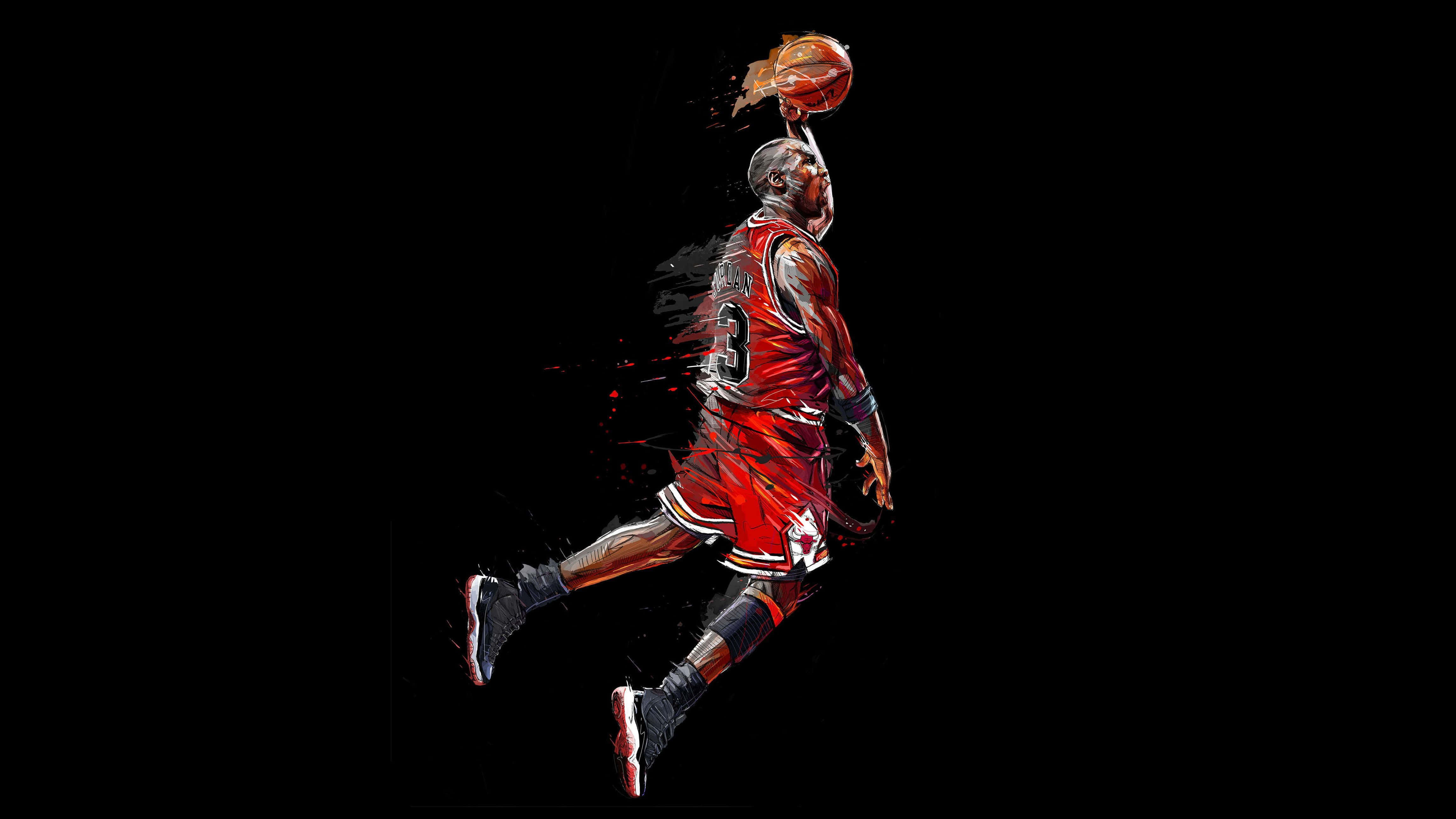 Her yaştan spor tutkunları heyecan verici bir 4K Basketbol maçında yarışıyor Duvar Kağıdı