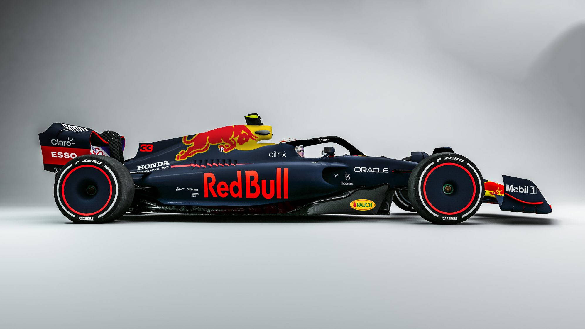 Heyecan Verici Hız - Red Bull F1 Aksiyonda Duvar Kağıdı