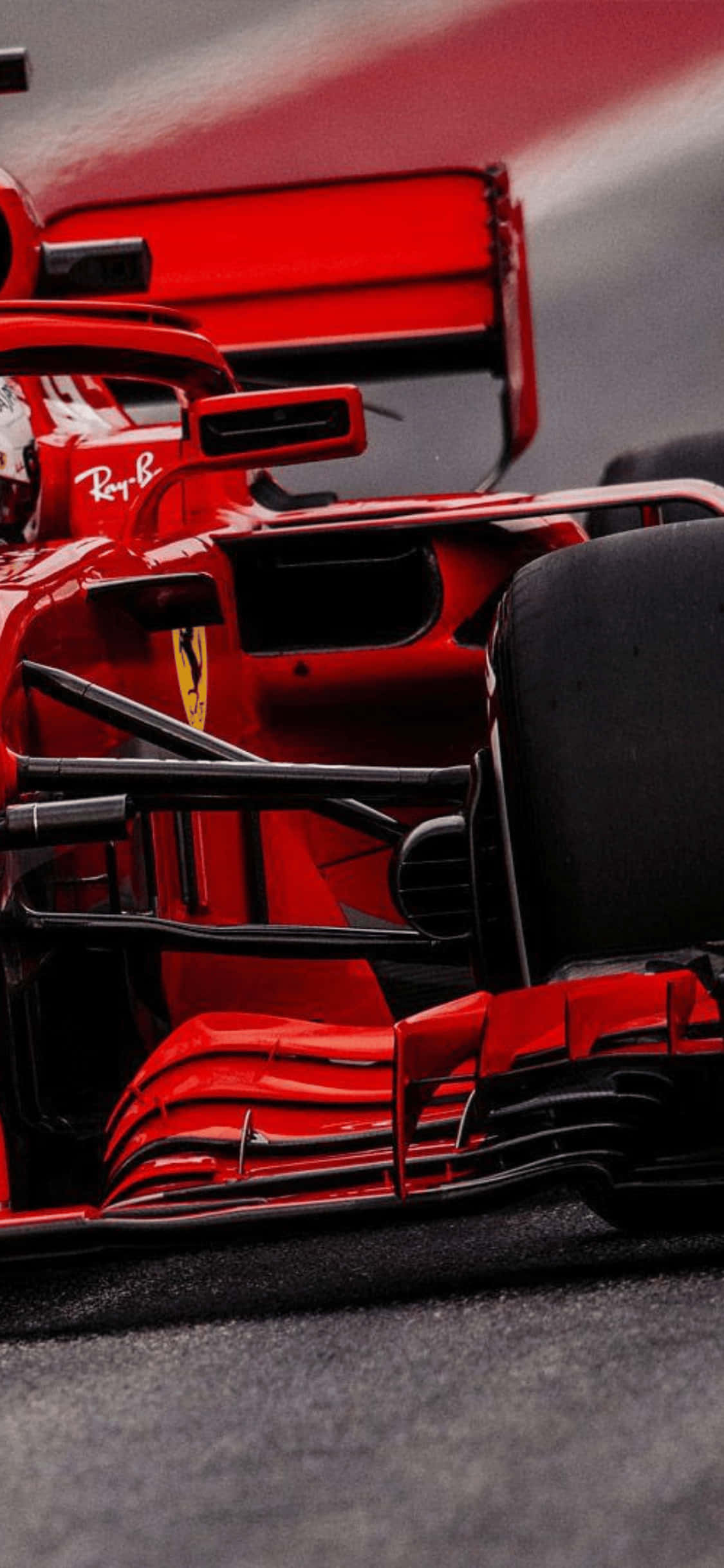 Heyecan Verici Hız - iPhone XS'de F1 2018 Duvar Kağıdı