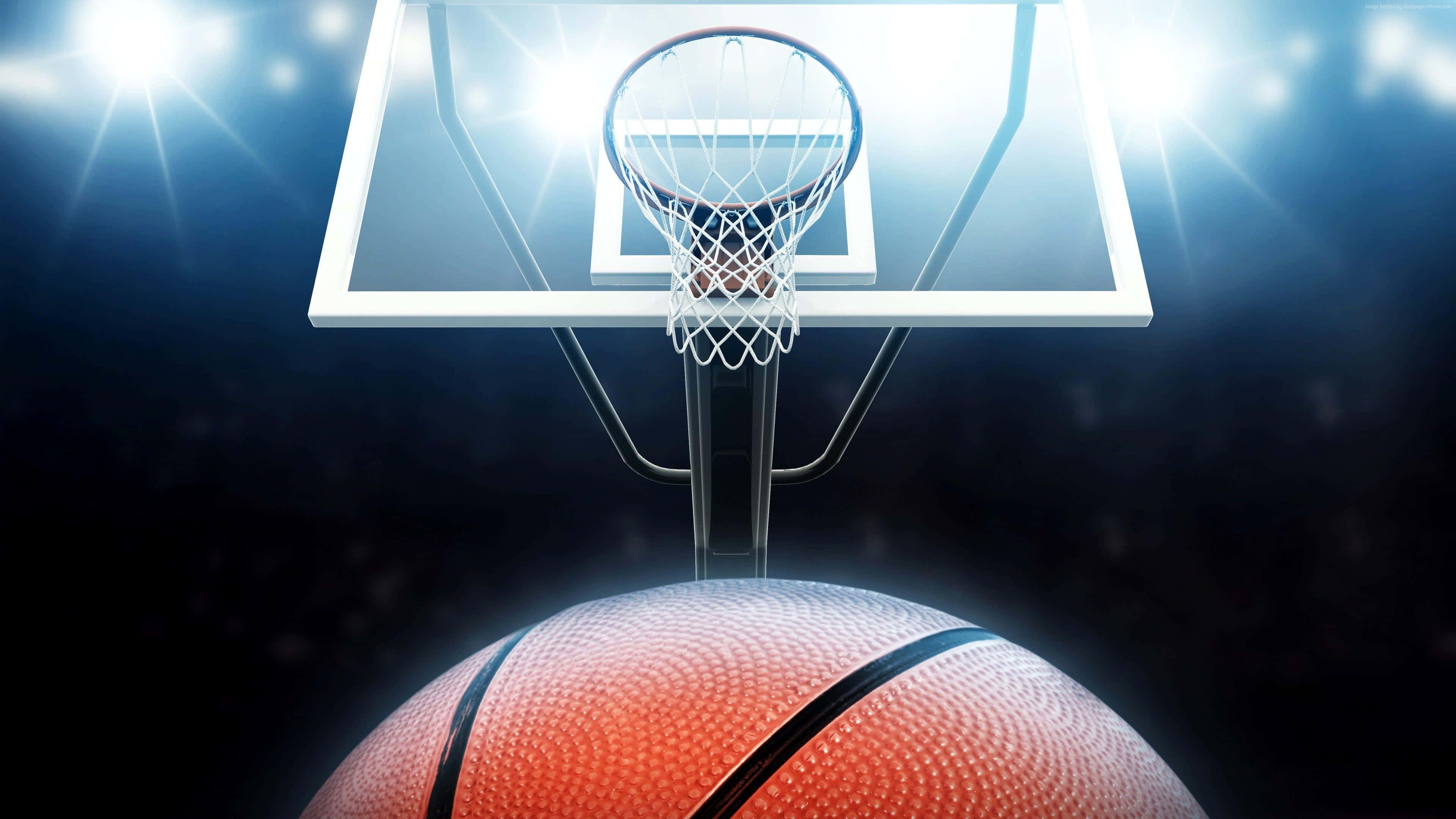 Heyecanlı 4K Basketbol Maçı Duvar Kağıdı