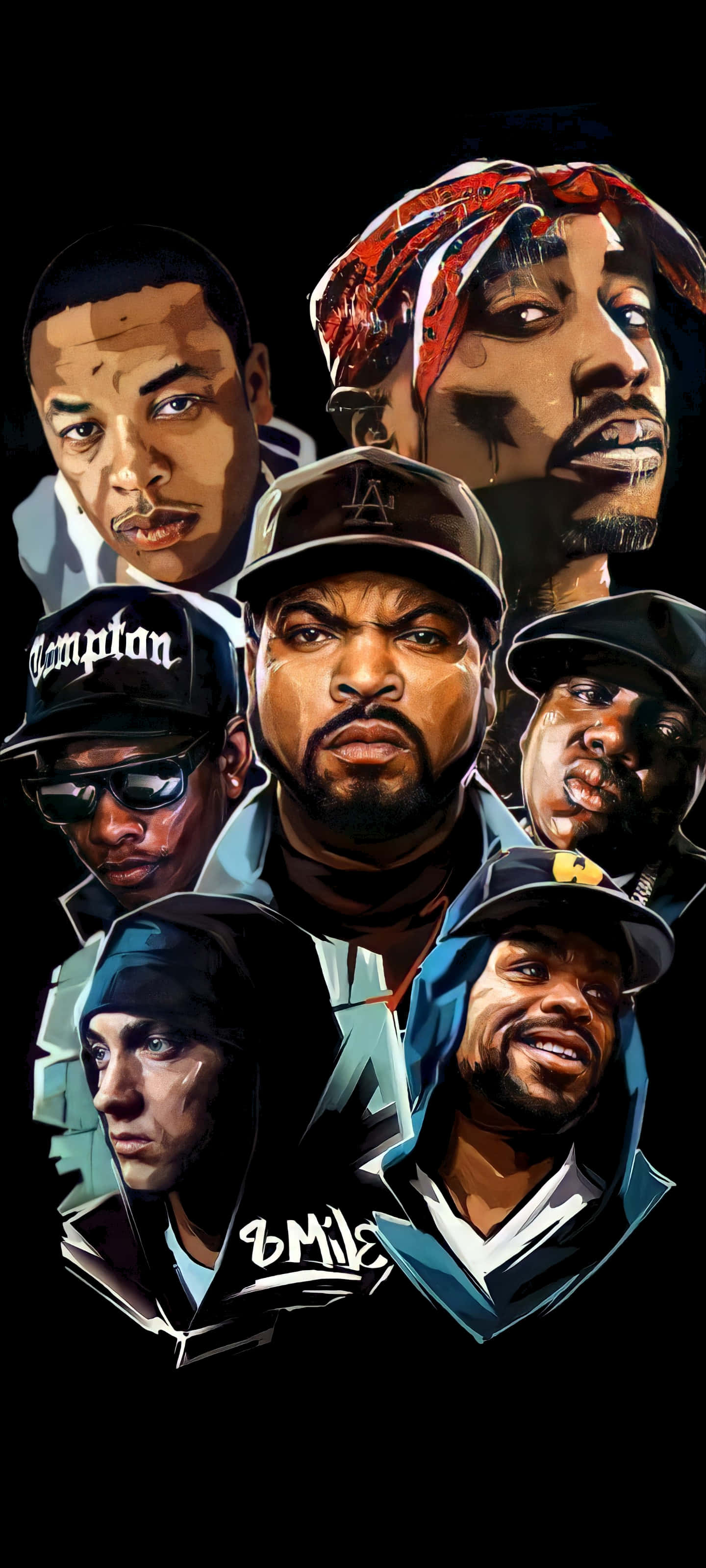 Hip Hop İkonları Duvar Kağıdı