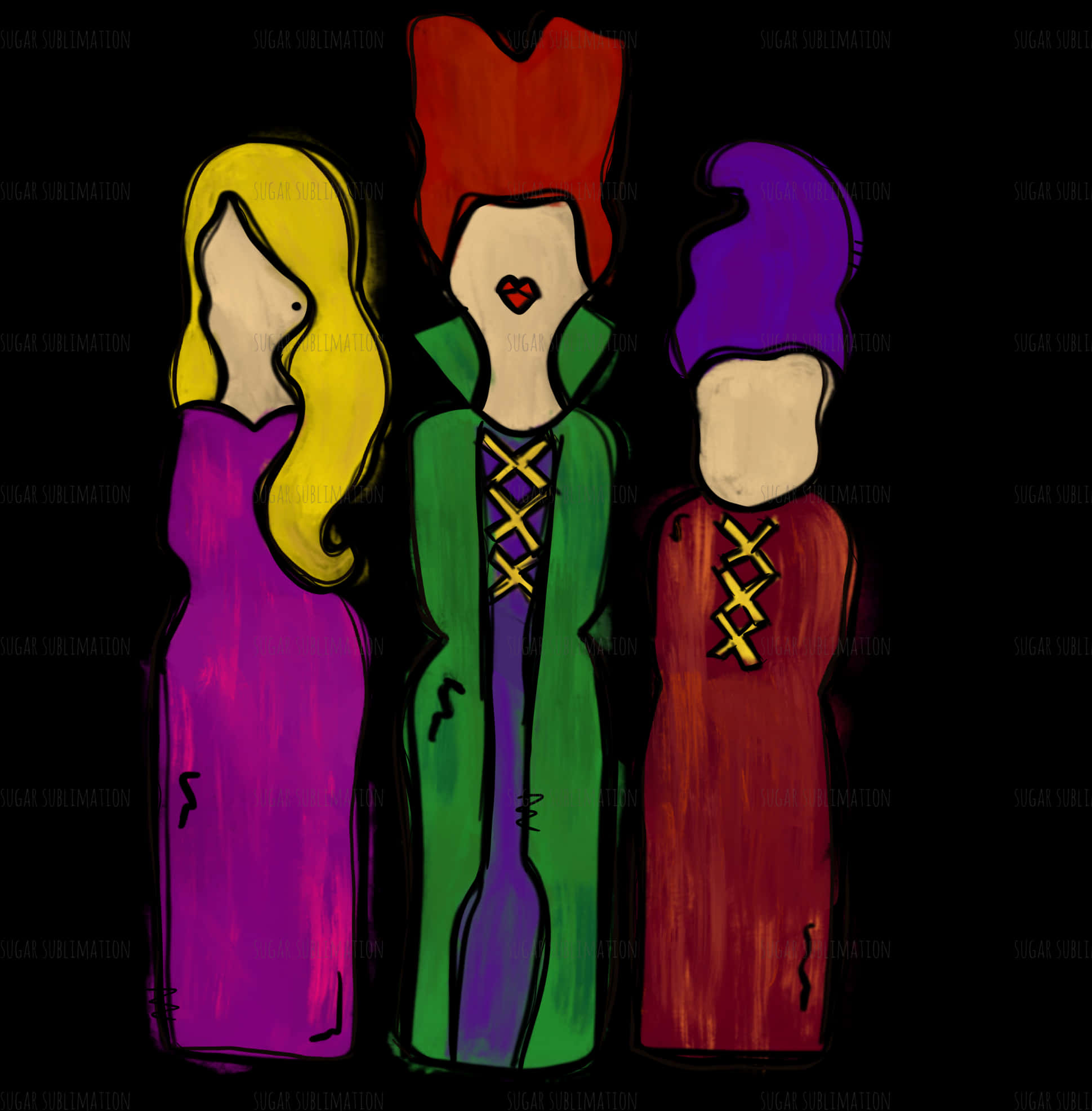 Hocus Pocus Sanderson Kardeşler Sanatı Duvar Kağıdı