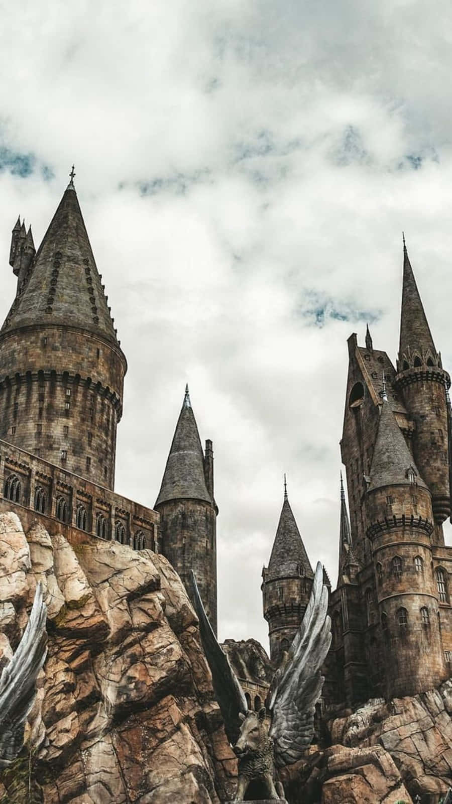 Hogwarts'ın Büyülü Estetiği Duvar Kağıdı