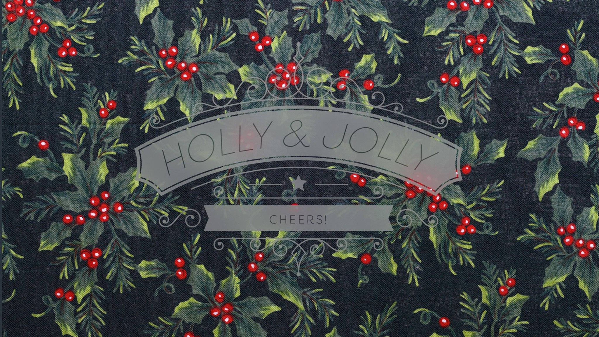Holly Jolly Christmas Masaüstü Duvar Kağıdı