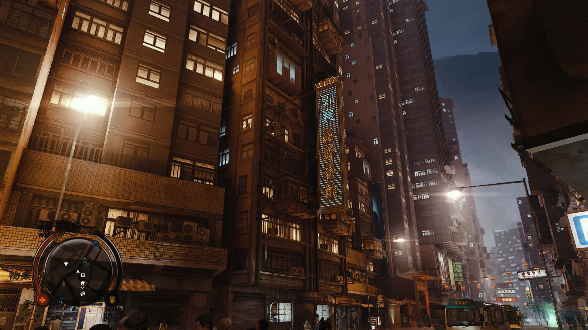 Hong Kong'un canlı şehrini Sleeping Dogs'da keşfedin Duvar Kağıdı