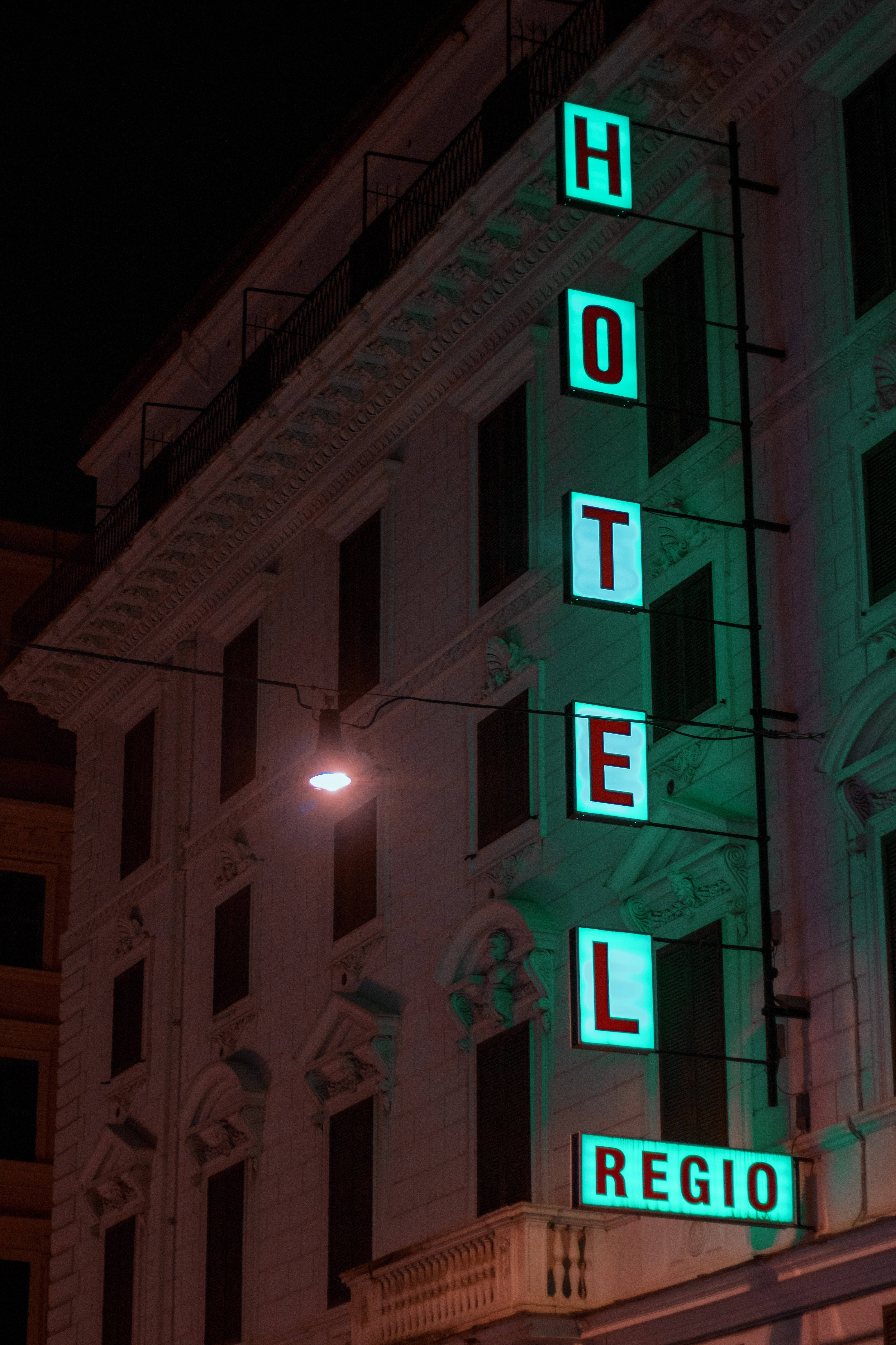 Hotel Regio Tabelası Duvar Kağıdı