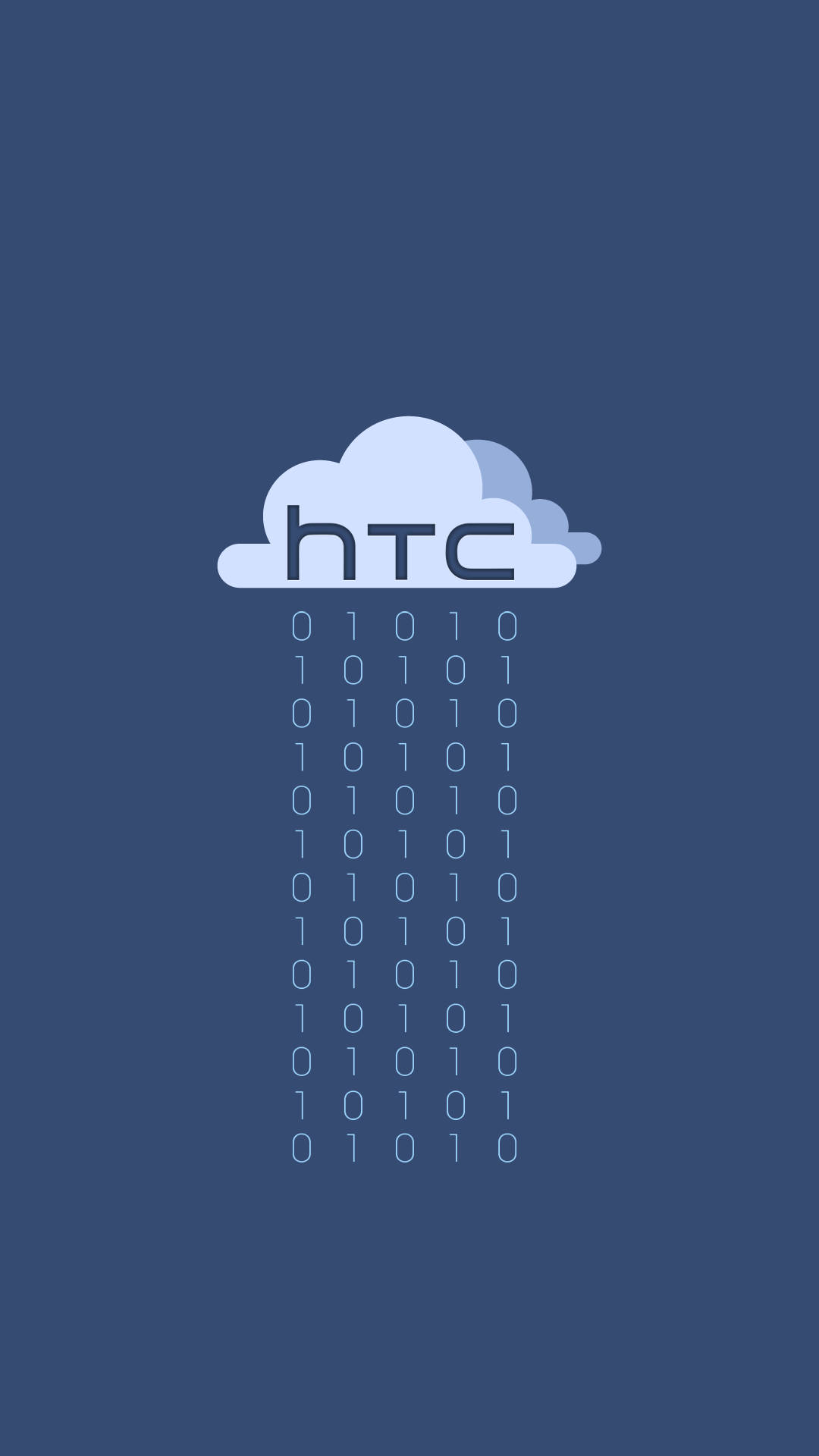Htc Gri Bulut Duvar Kağıdı