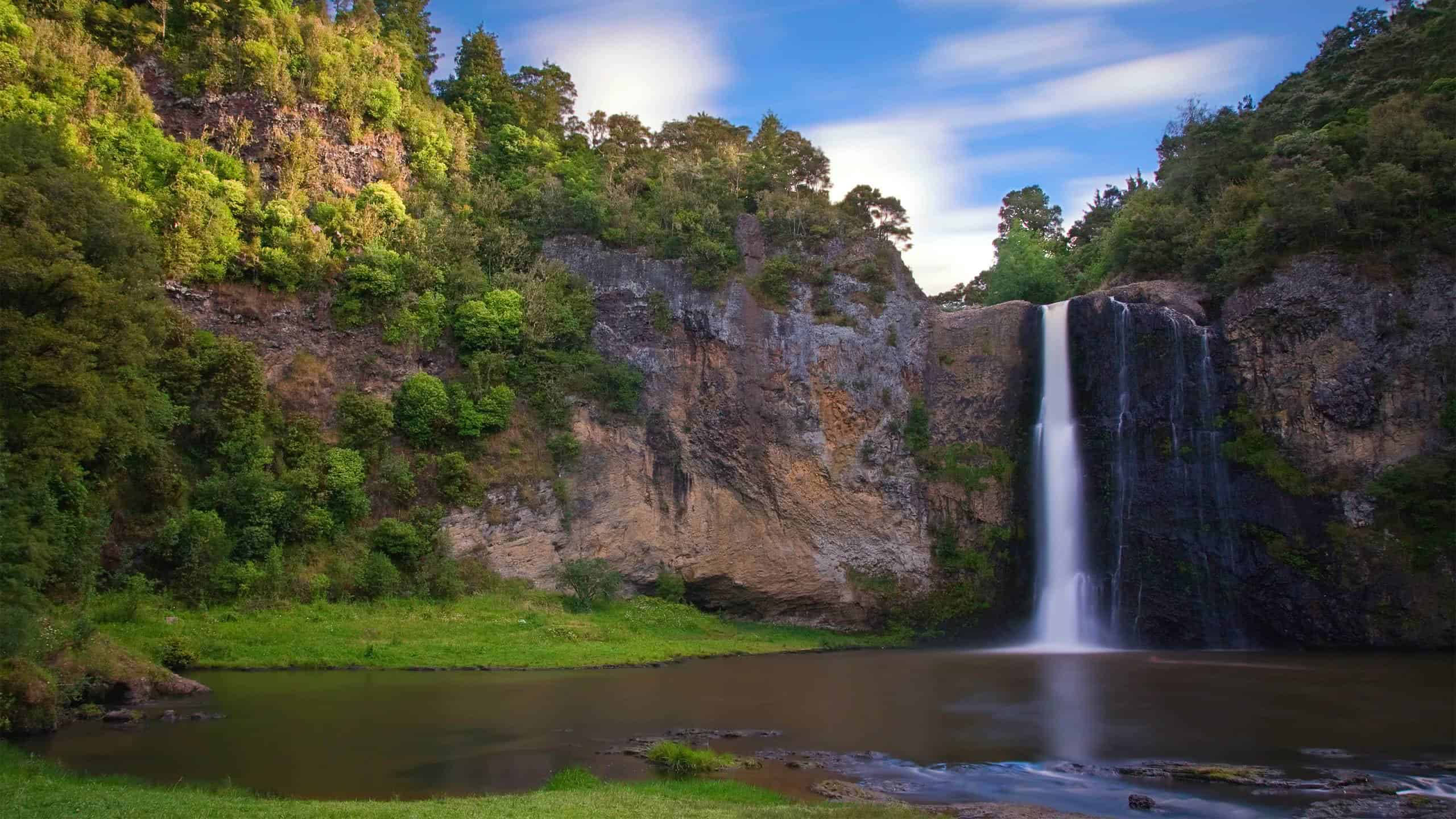 Hunua Şelaleleri Auckland'da Duvar Kağıdı