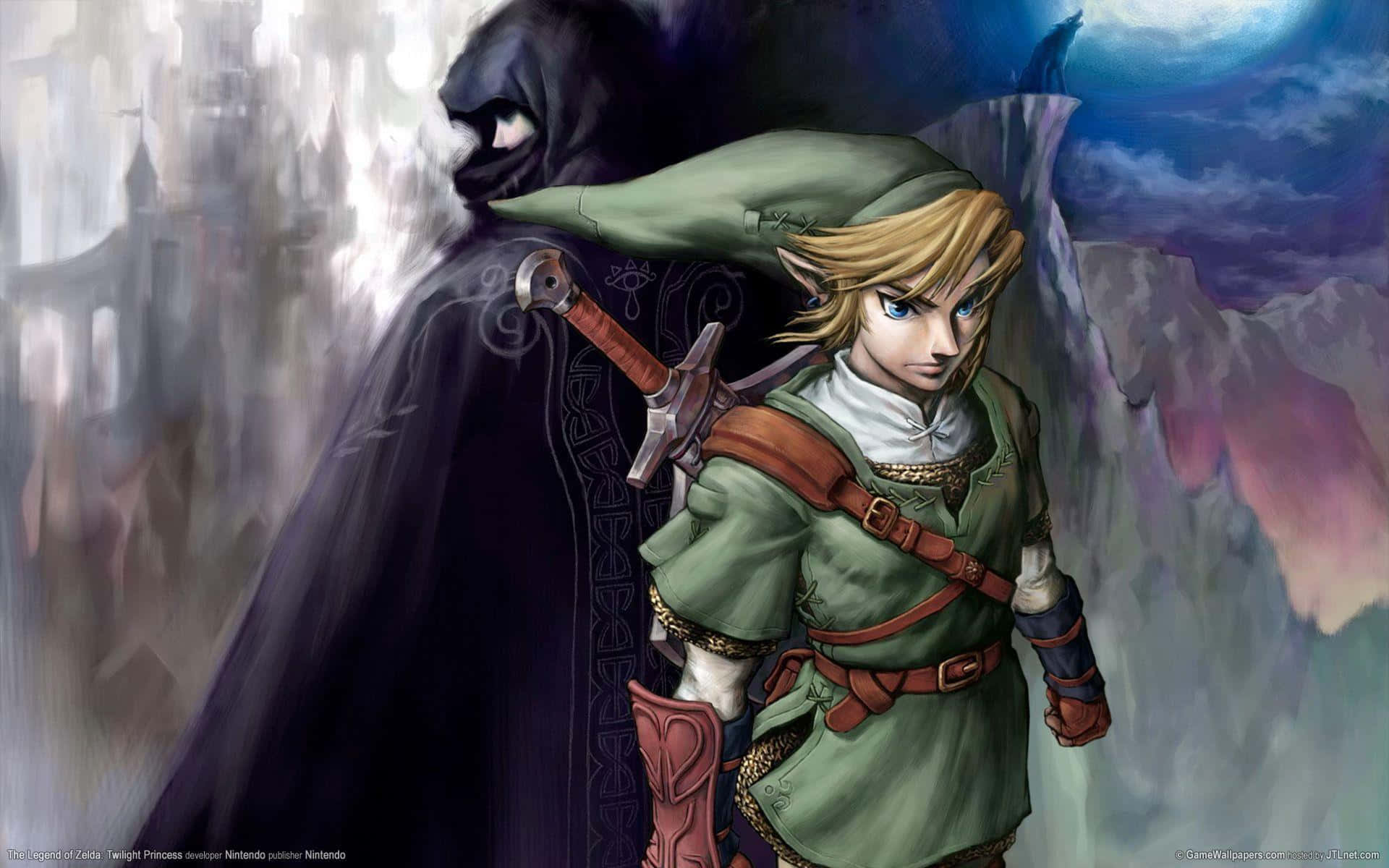 Hyrule'nin gizemli dünyasını The Legend of Zelda: Twilight Princess'te keşfedin Duvar Kağıdı