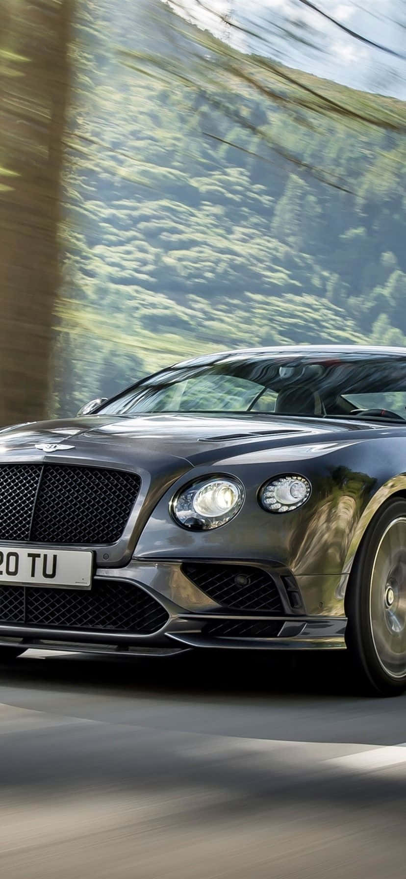Hız Yapan Continental Bentley iPhone Duvar Kağıdı