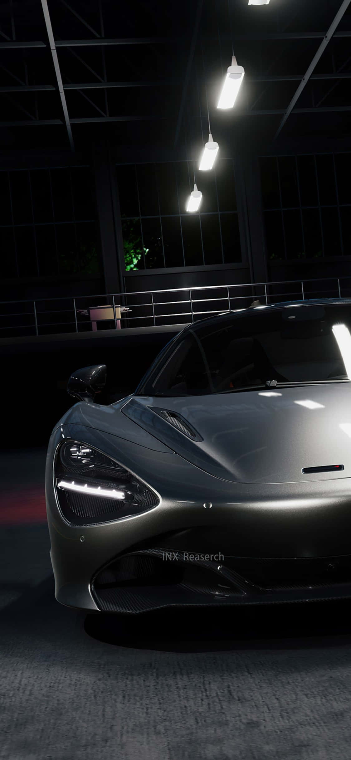 Hızlı git ve iPhone Xs McLaren 720s ile şık görün Duvar Kağıdı