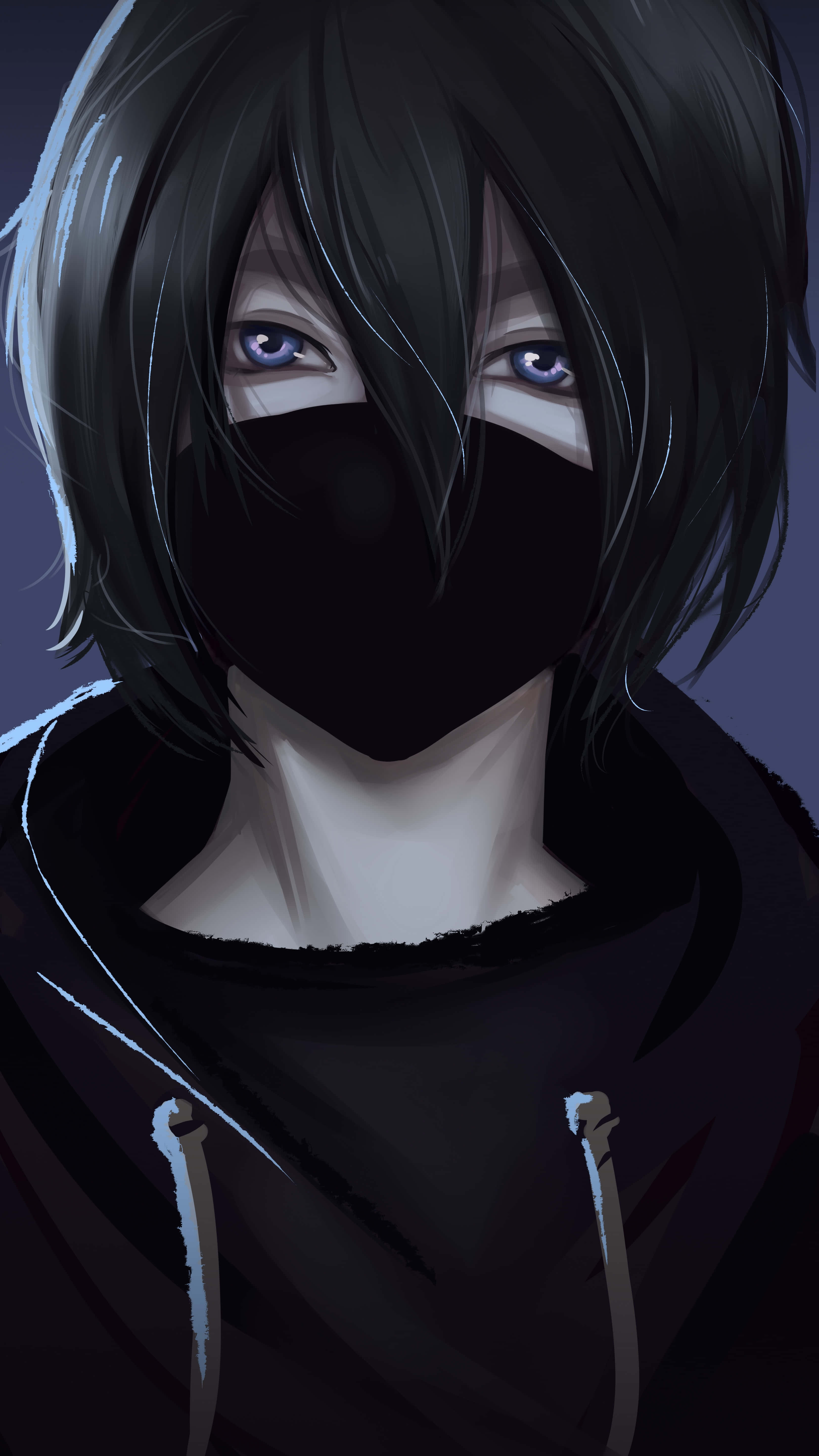 İçinizdeki Süper Kahramanı Kucaklayın - Siyah Anime Duvar Kağıdı