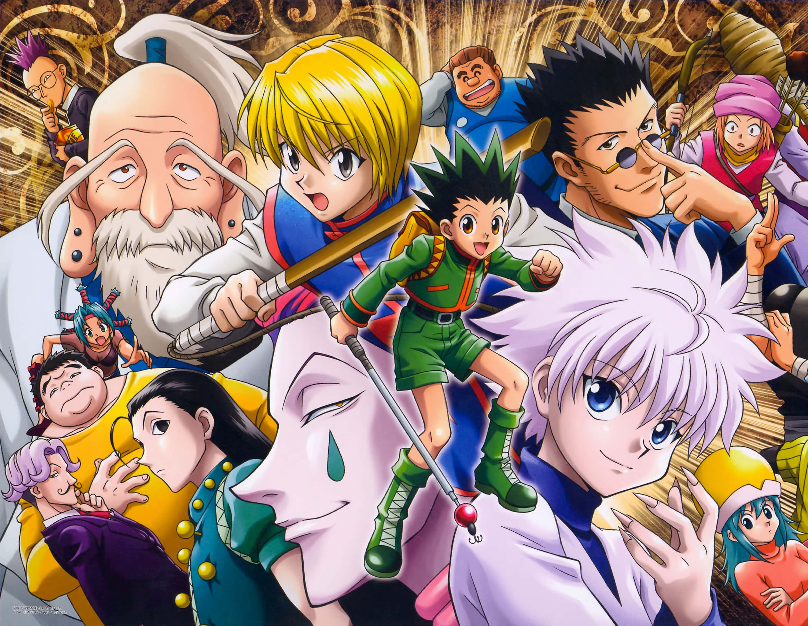 İki Anime Kahramanı, Savaşta Birleşti! Duvar Kağıdı