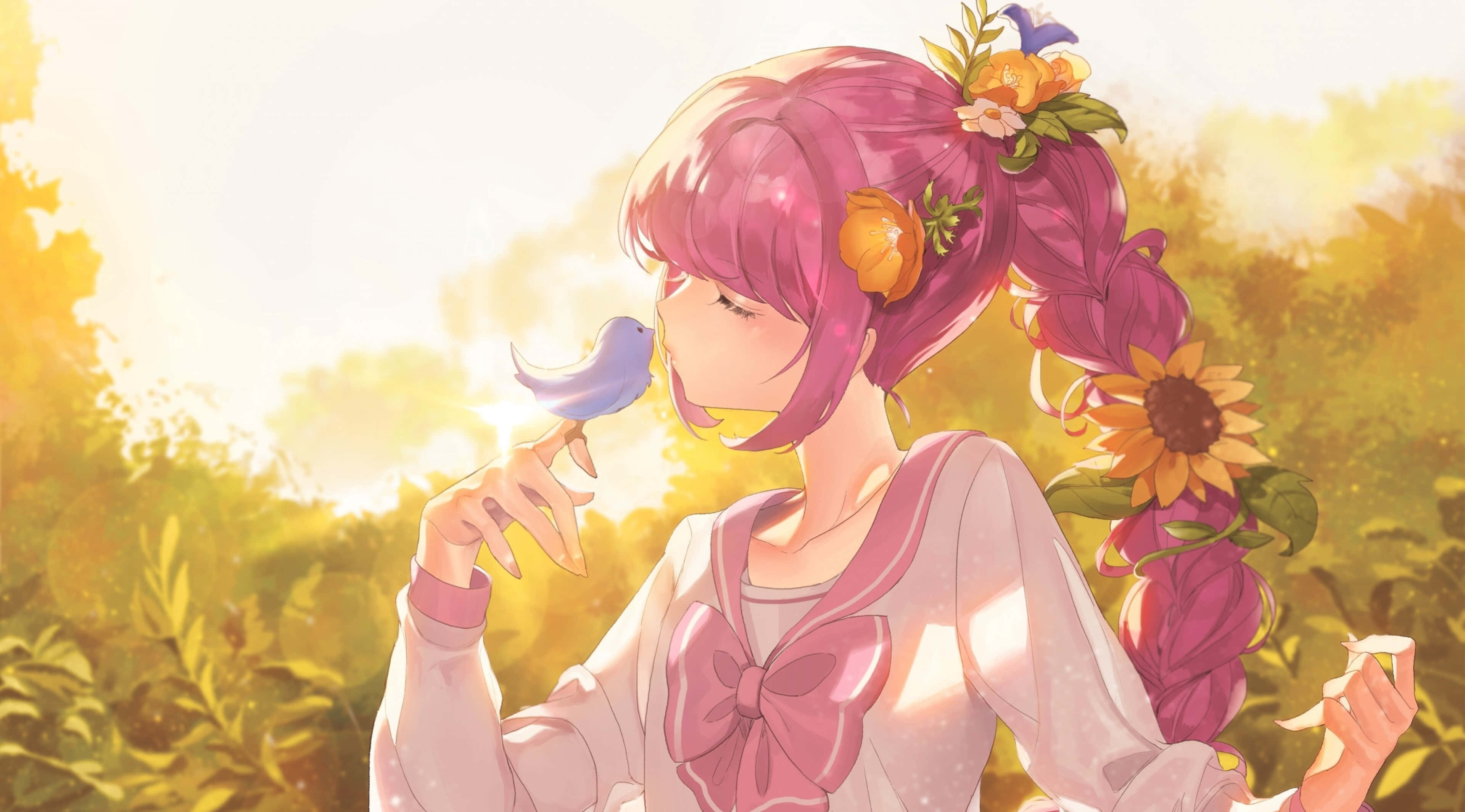İnanılmaz bir 4K anime deneyiminin tadını çıkarın Duvar Kağıdı