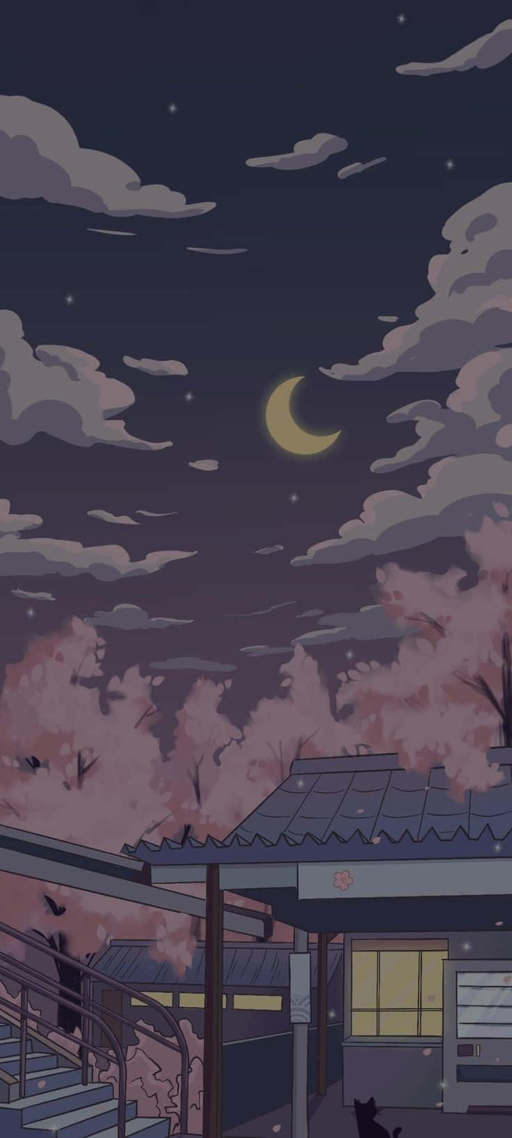 İnanılmaz Görsellerle Estetik Bir Anime Arka Planı Duvar Kağıdı