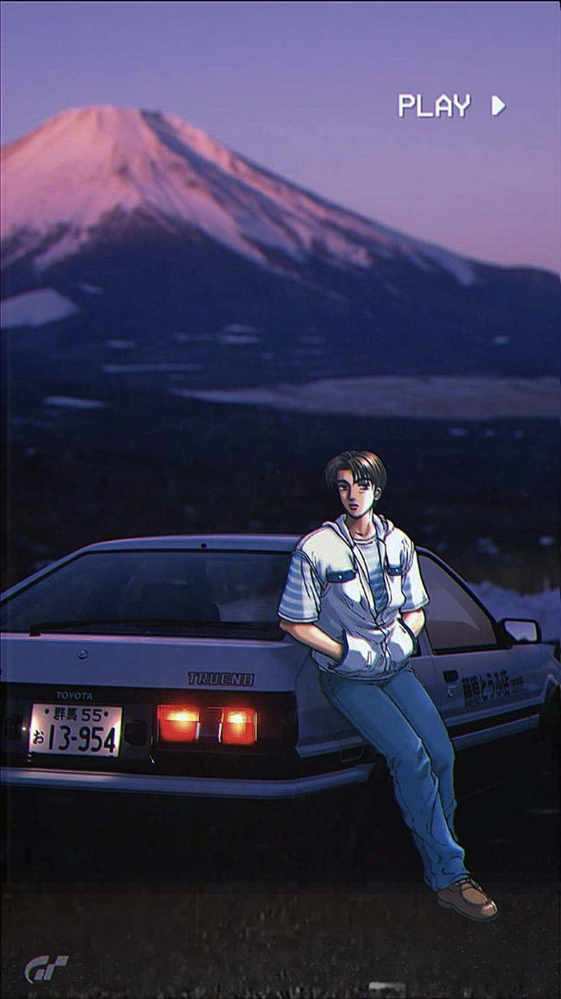 Initial D JDM Estetiği Duvar Kağıdı