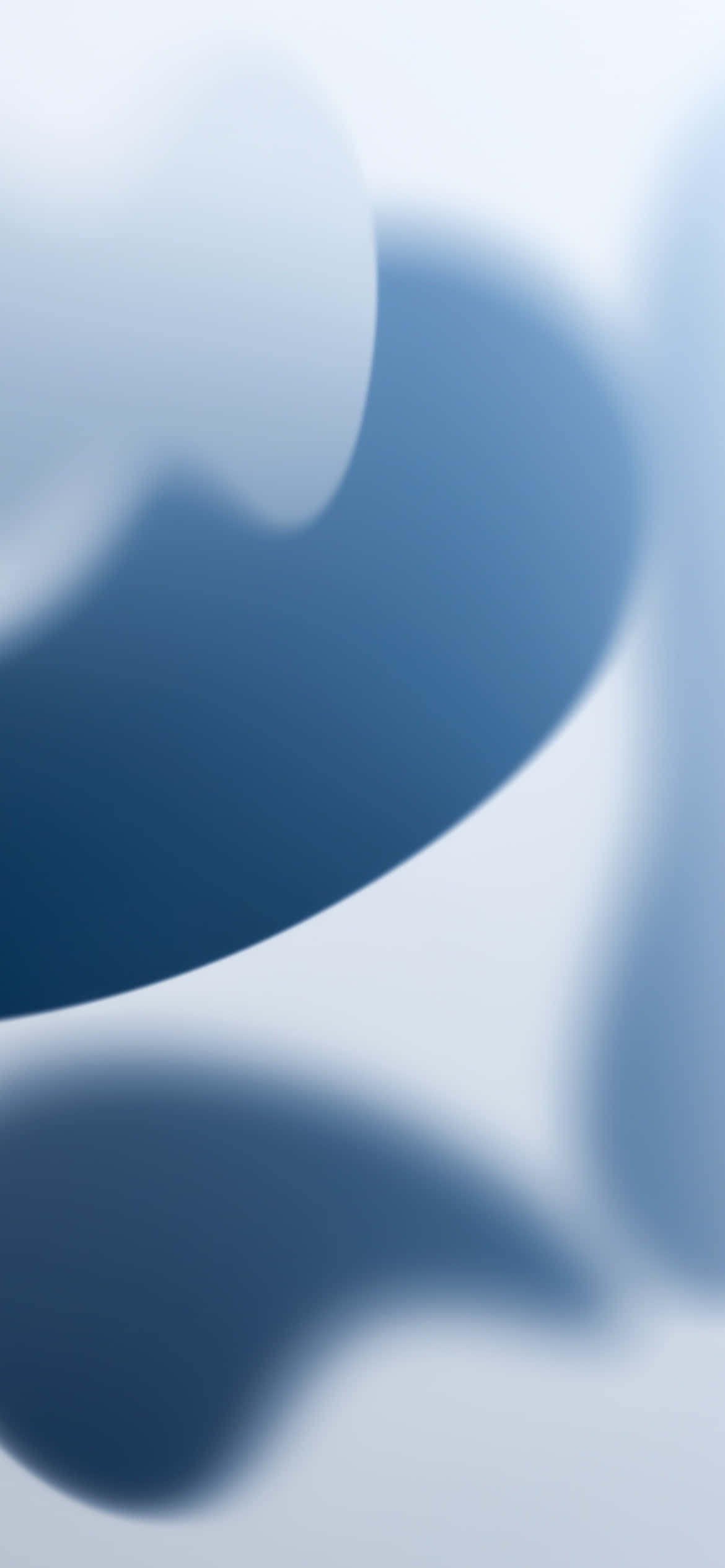 iOS 13 İpeksi Gri Arka Plan Duvar Kağıdı