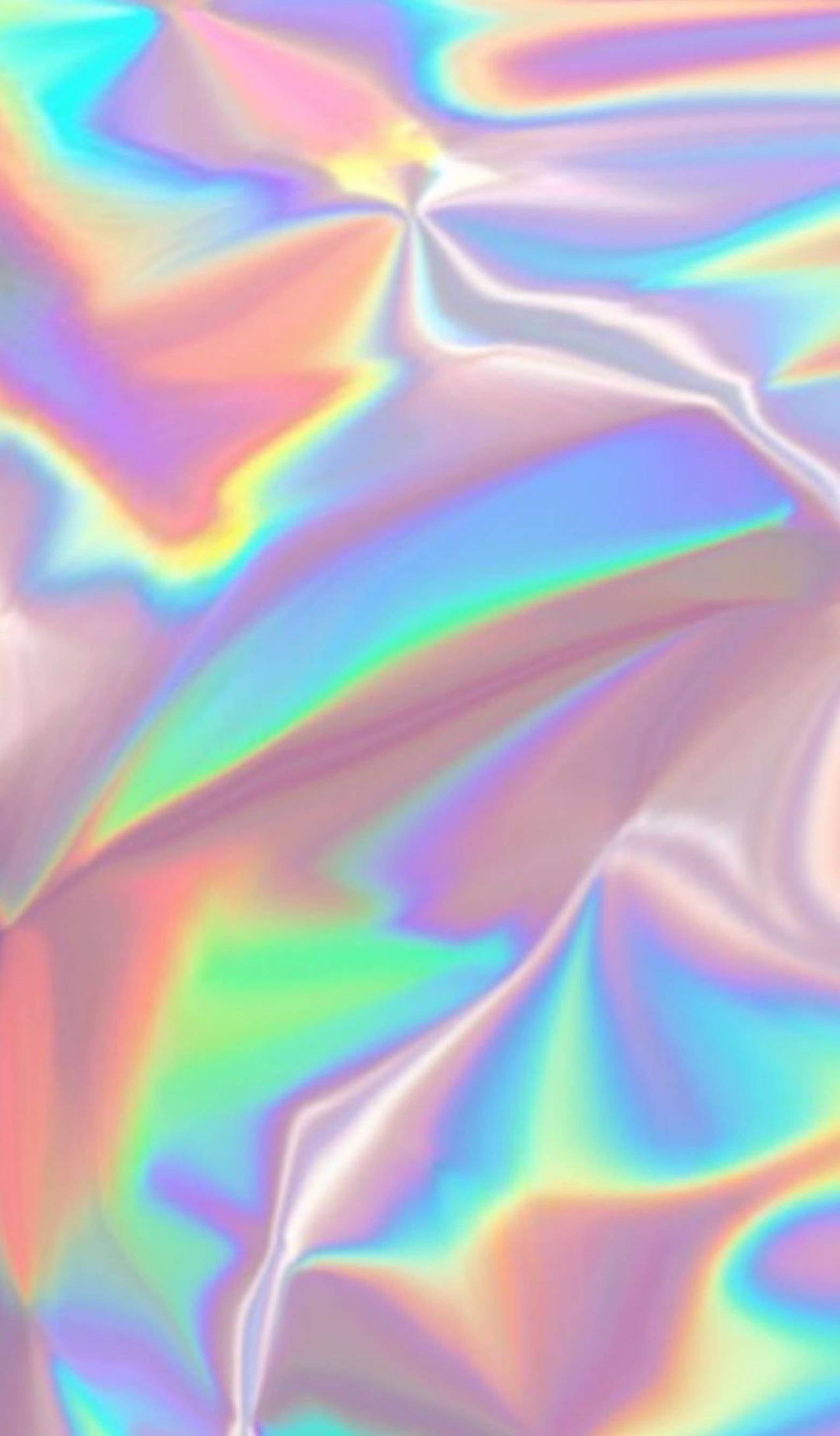 İpeksi ve Parlak Gökkuşağı Pastel Duvar Kağıdı