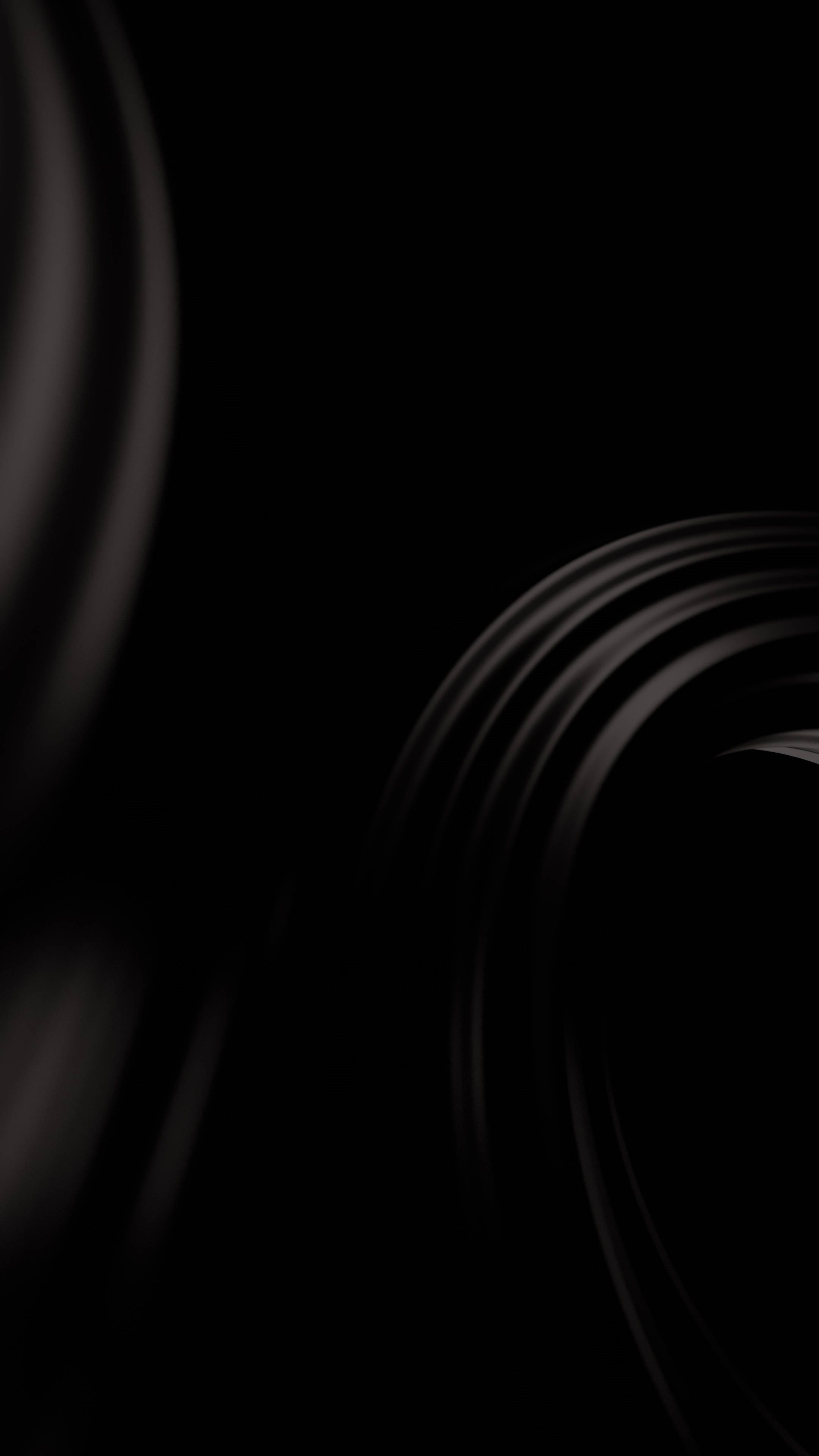iPhone 13 Siyah Spiral Duvar Kağıdı