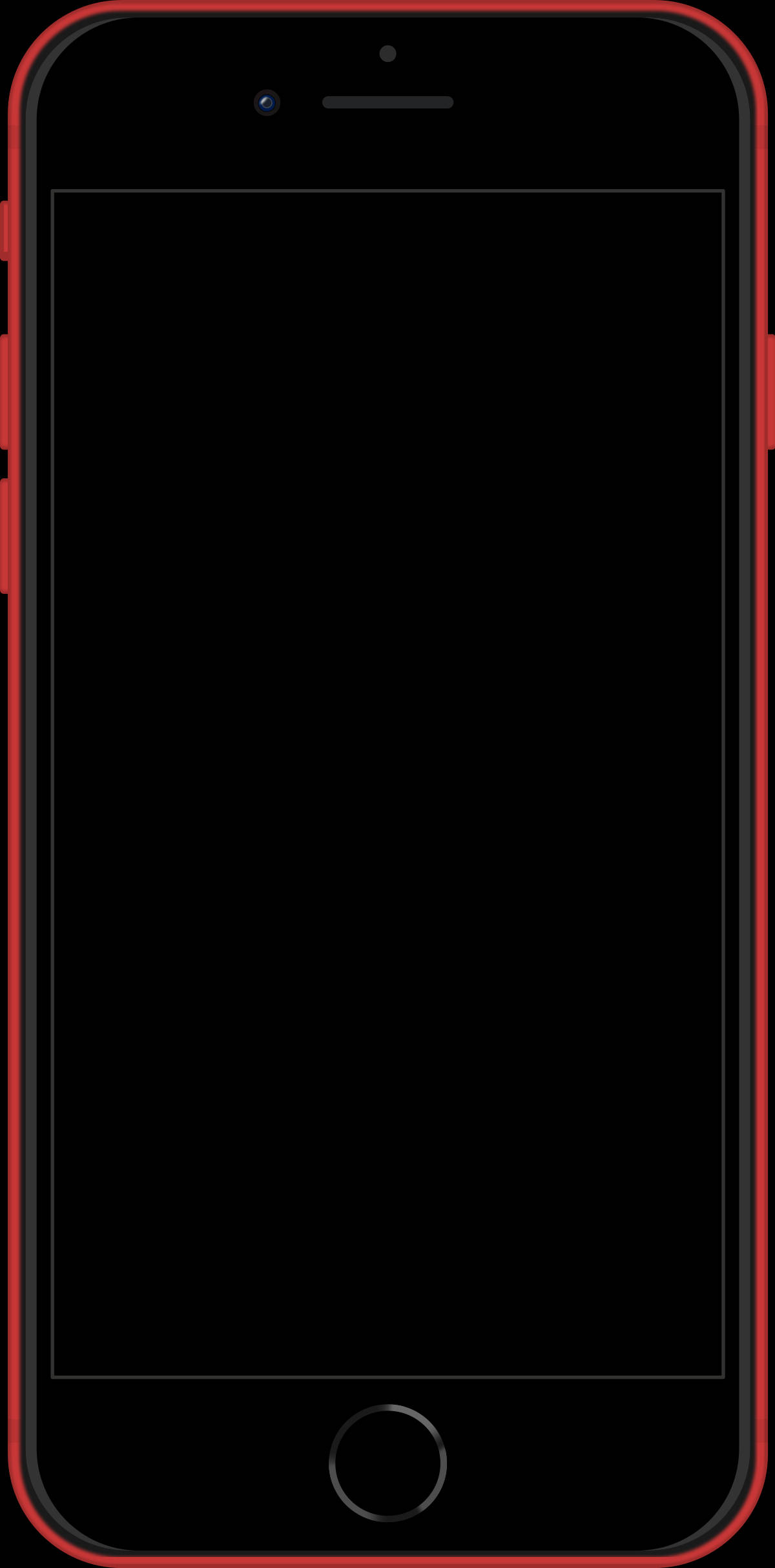 iPhone 8 Kırmızı Ön Duvar Kağıdı