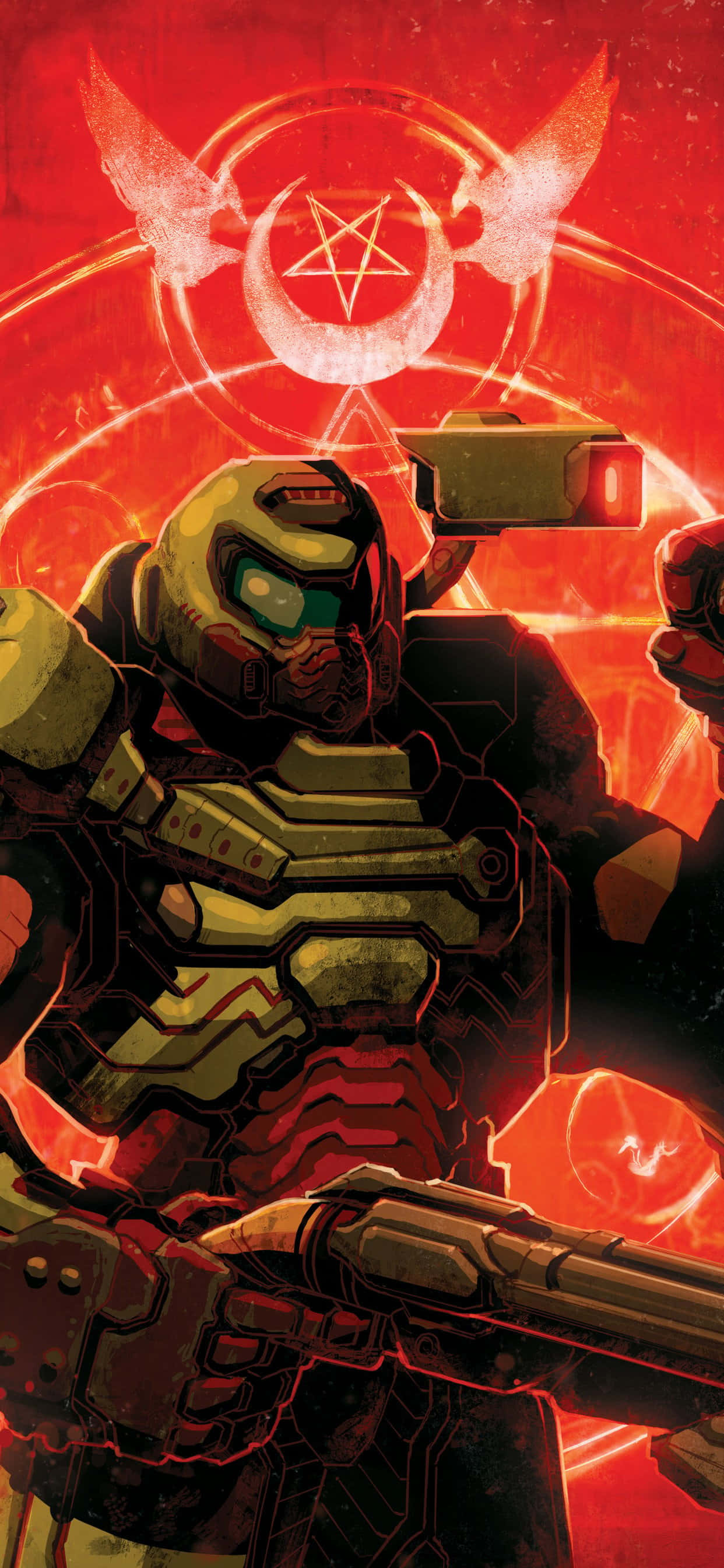 iPhone'unuzda Doom Eternal Deneyimi Duvar Kağıdı