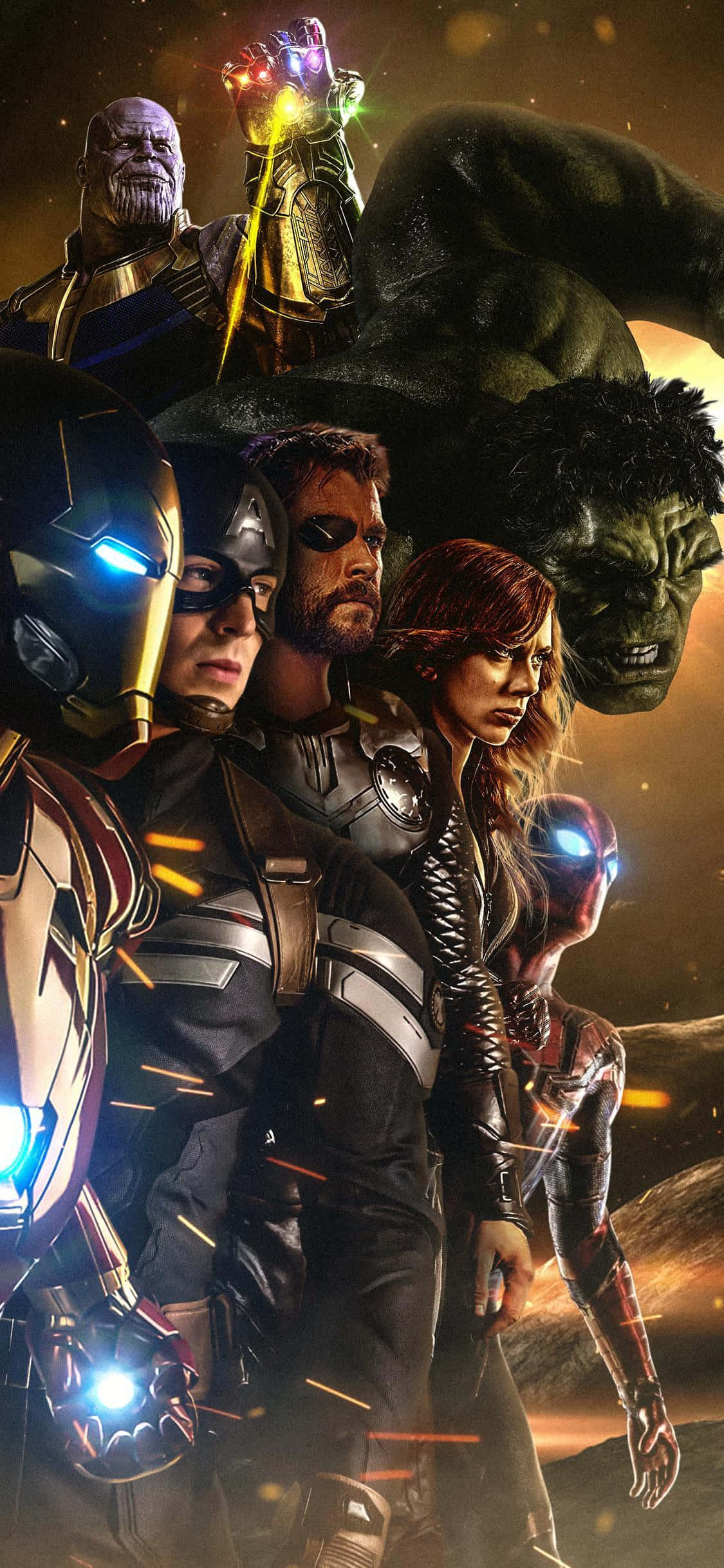 iPhone'unuzda Marvel ve DC evrenlerinin kilidini açın Duvar Kağıdı