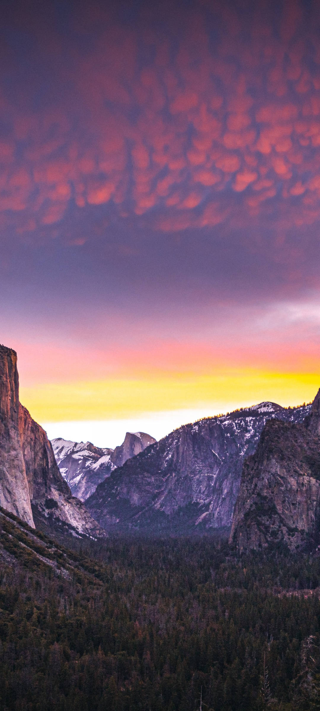 iPhone'unuzda Yosemite Ulusal Parkı'nın Nefes Kesen Manzaralarının Tadını Çıkarın Duvar Kağıdı
