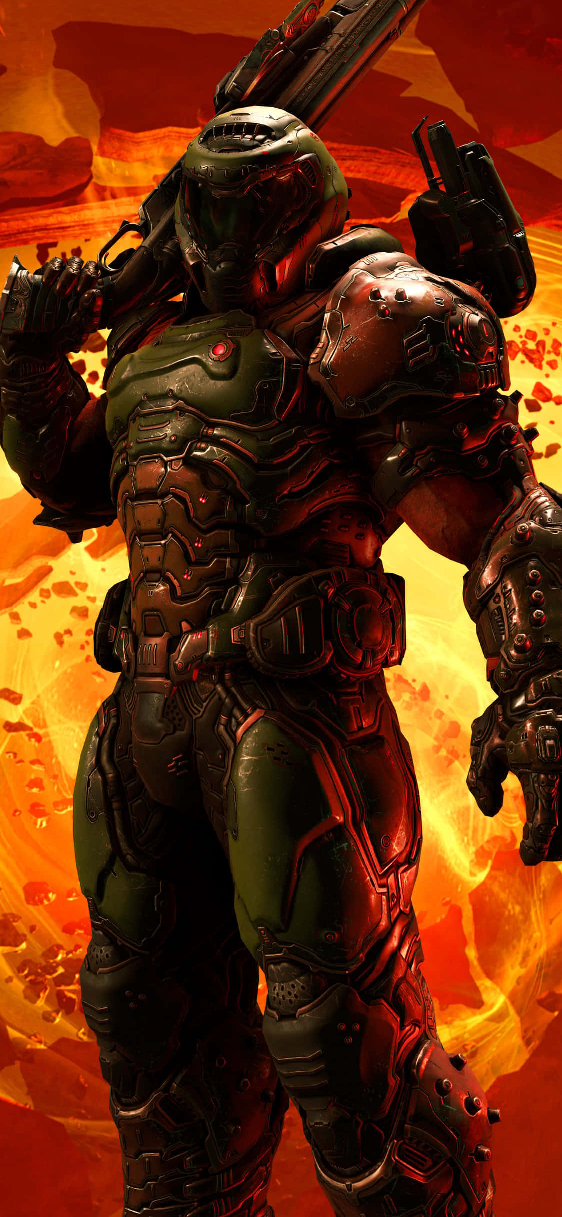 iPhone'unuzdan Nihai Doom Eternal Deneyimini Serbest Bırakın Duvar Kağıdı