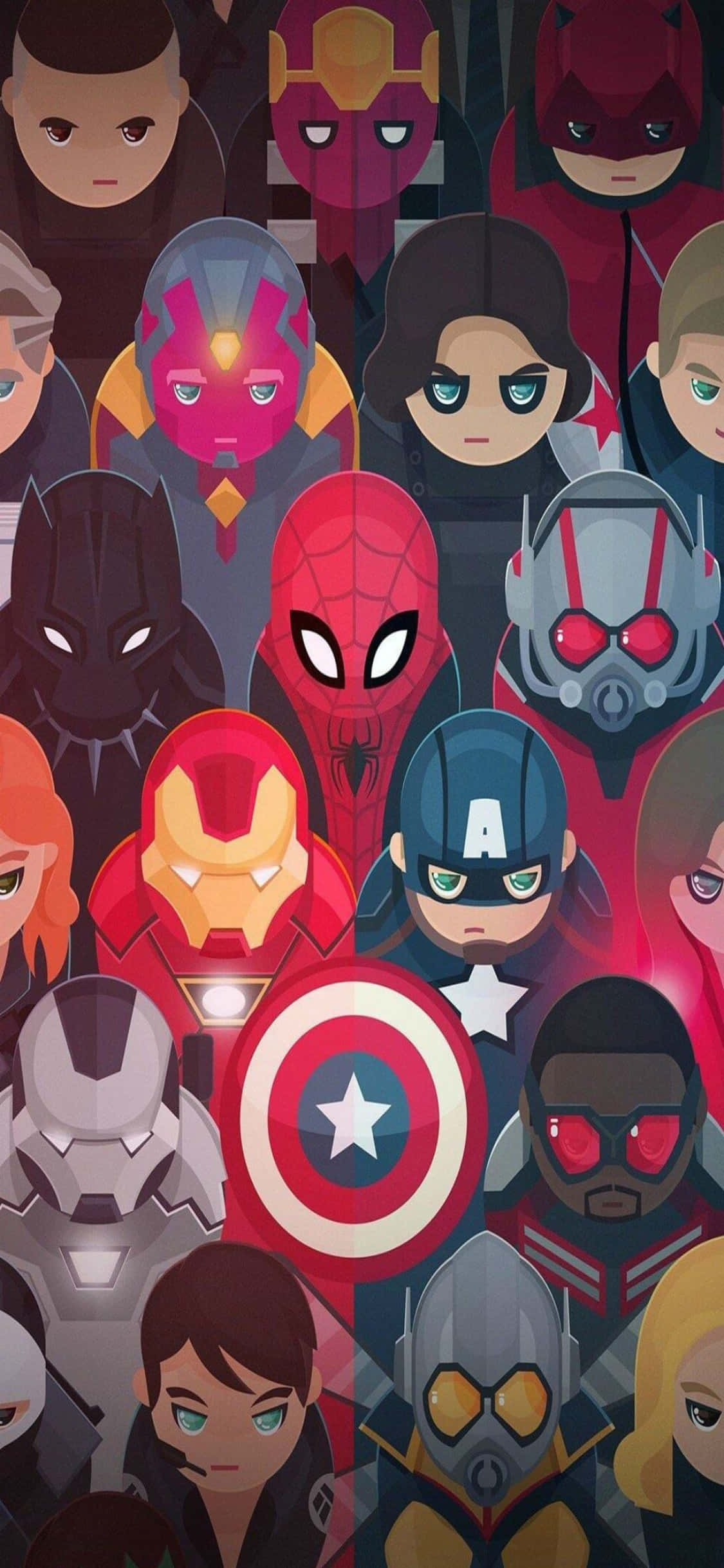 iPhone'unu her şeyin başladığı ekiple güçlendir - Marvel's Avengers Duvar Kağıdı