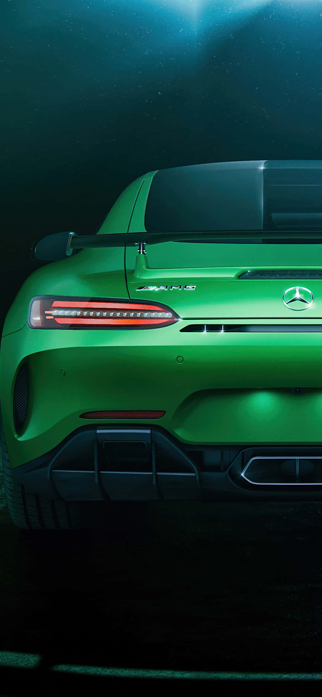 iPhone X AMG GT-R Arka Plan Arka Lamba AMG GT Duvar Kağıdı
